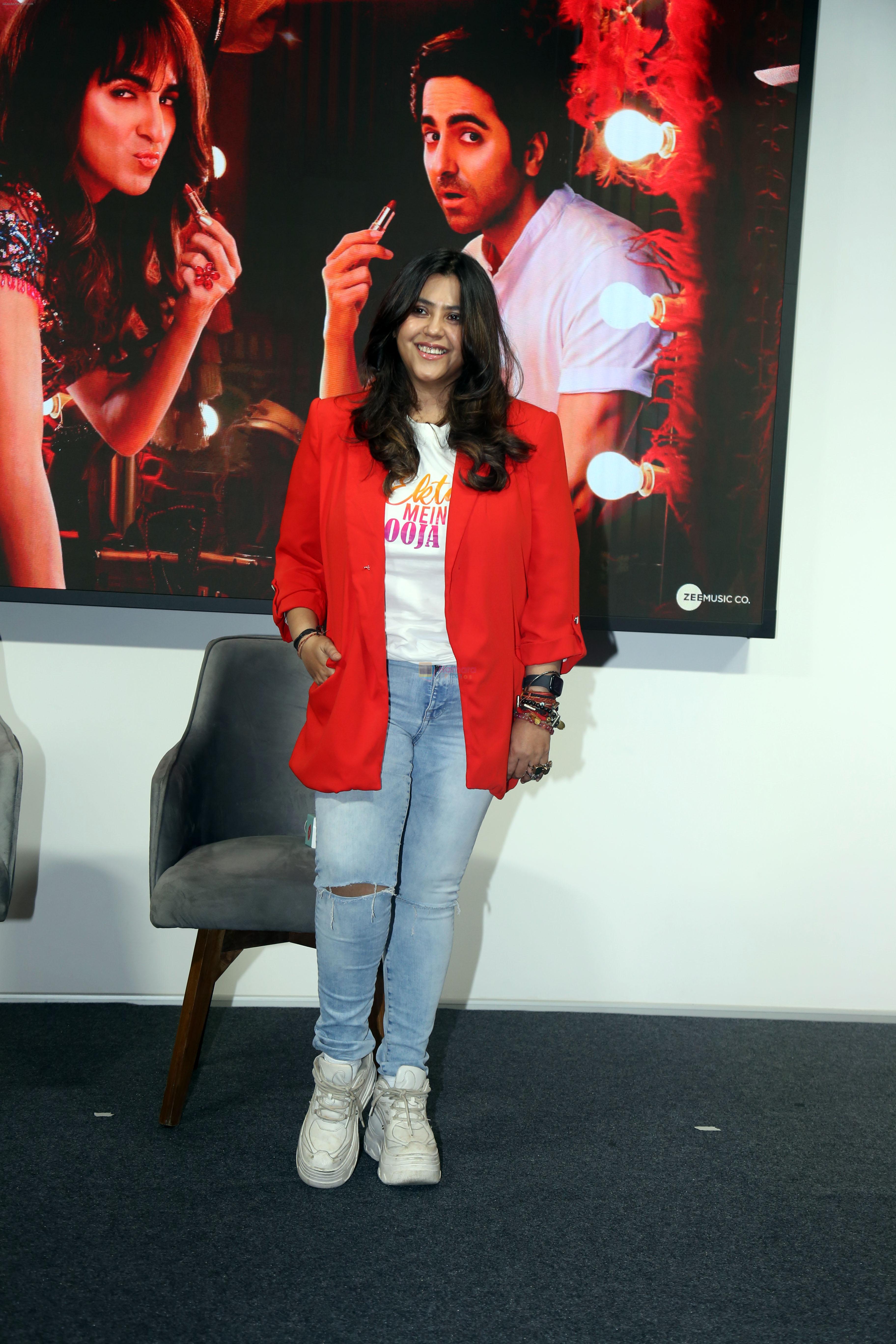 Ekta Kapoor at Dream Girl 2 Trailer Launch on 1 Aug 2023