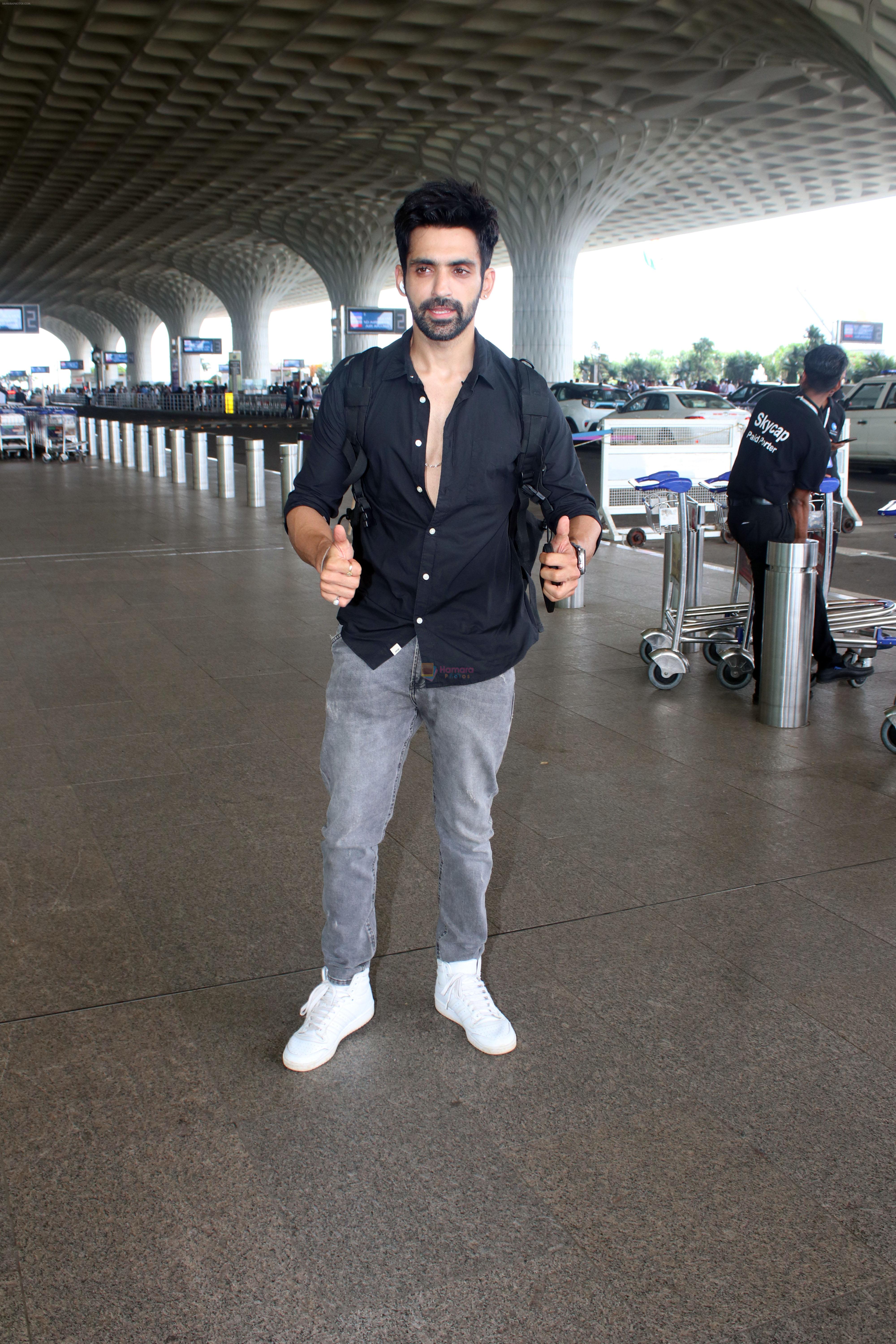 Arjit Taneja seen at the airport on 3rd August 2023