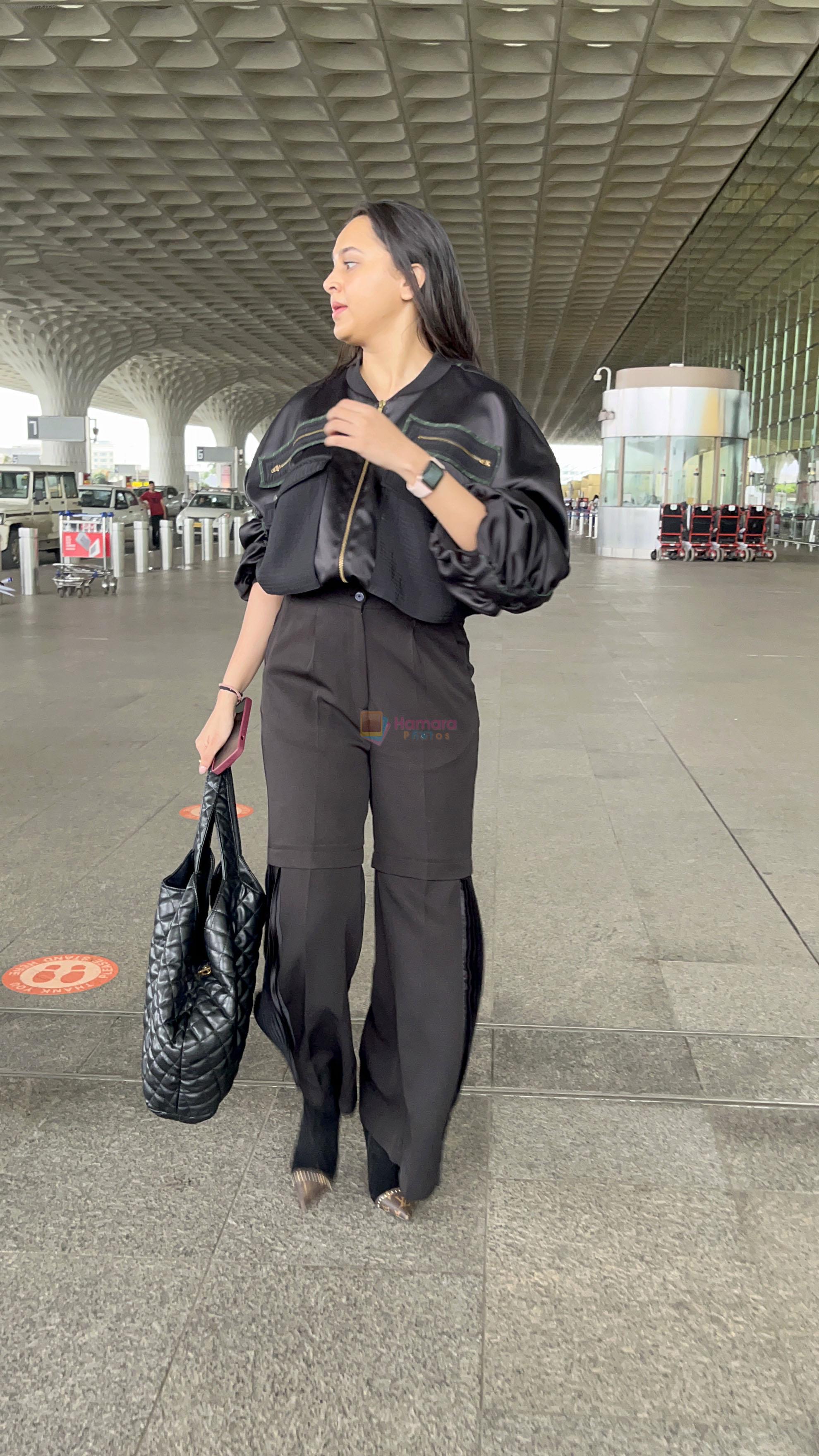 Tejasswi Prakash seen at the airport on 4th August 2023