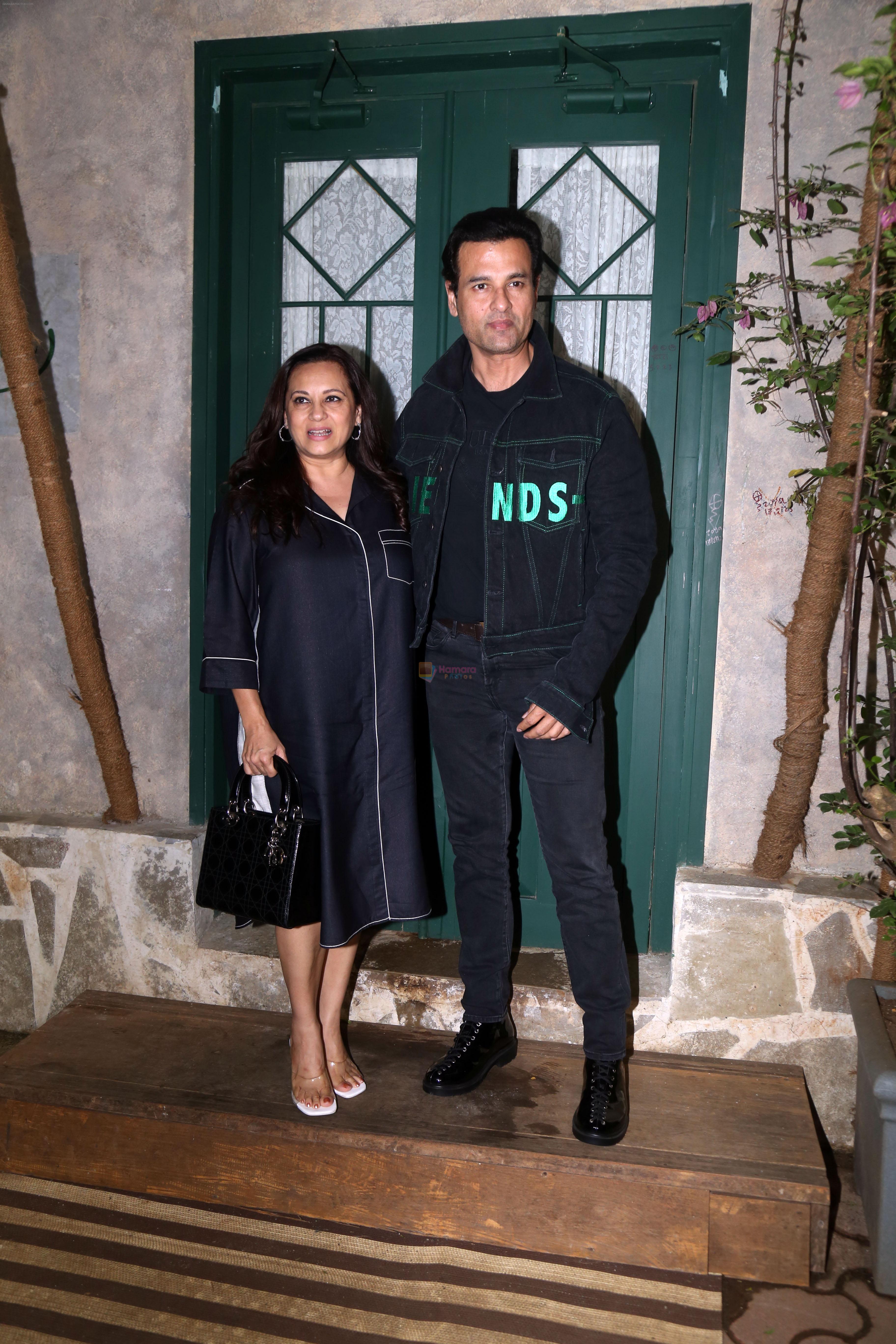 Manasi Joshi Roy, Rohit Roy at the Birthday party of Manish Paul on 5th August 2023
