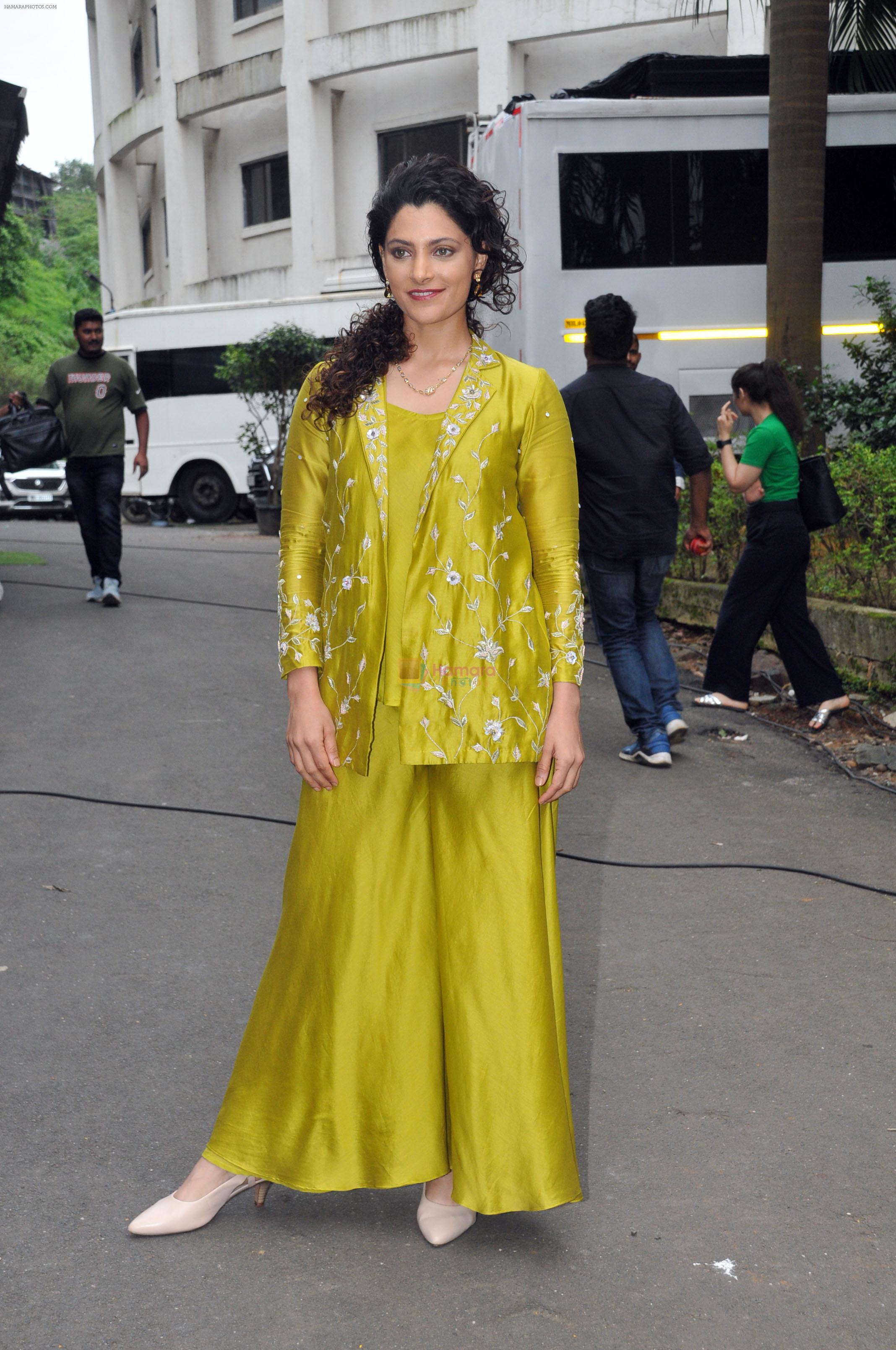 Saiyami Kher promote Ghoomer on the sets of India's Best Dancer 3 in Film City on 7th August 2023