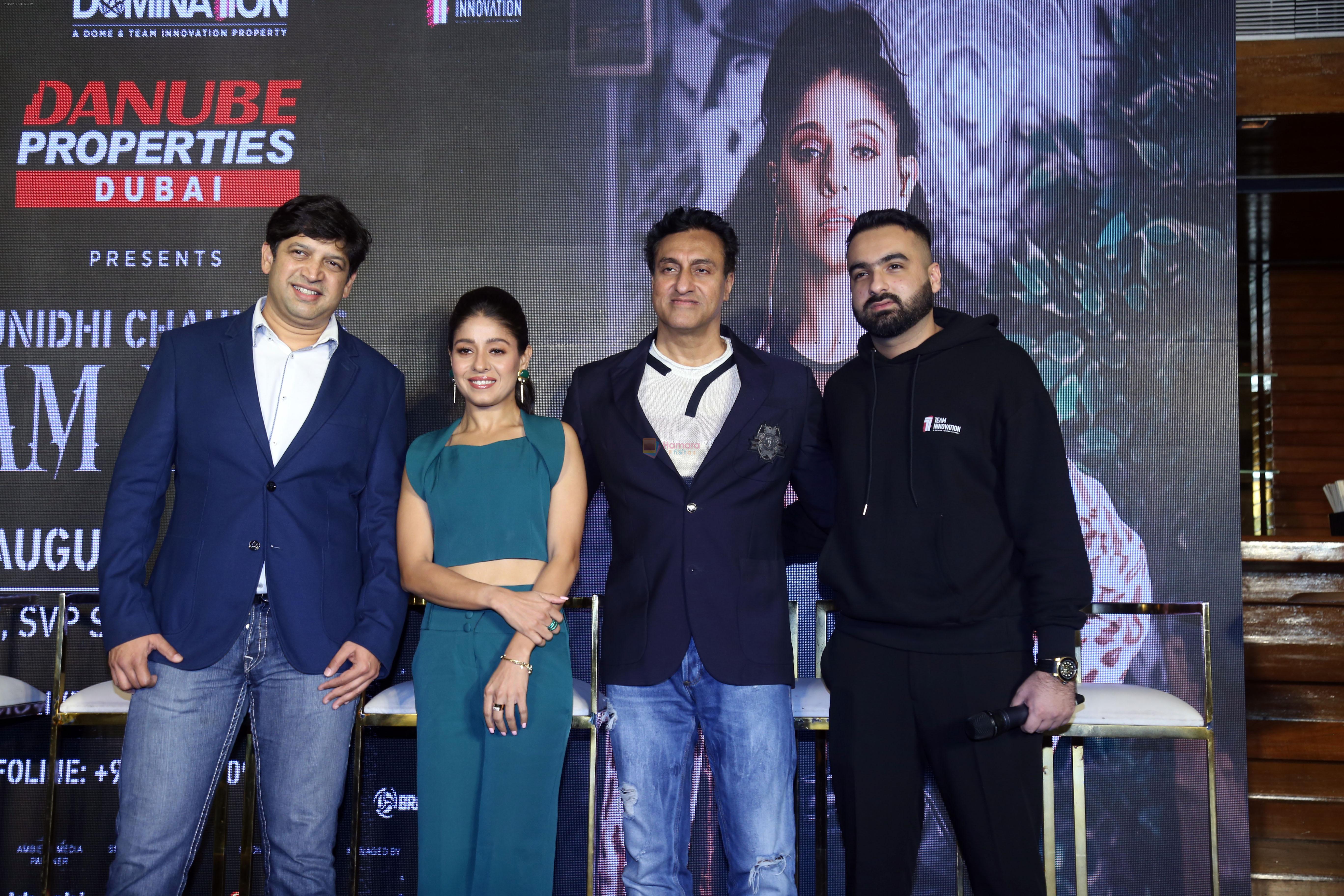 Sunidhi Chauhan at the Press Conference for Danube Properties Dubai on 7th August 2023