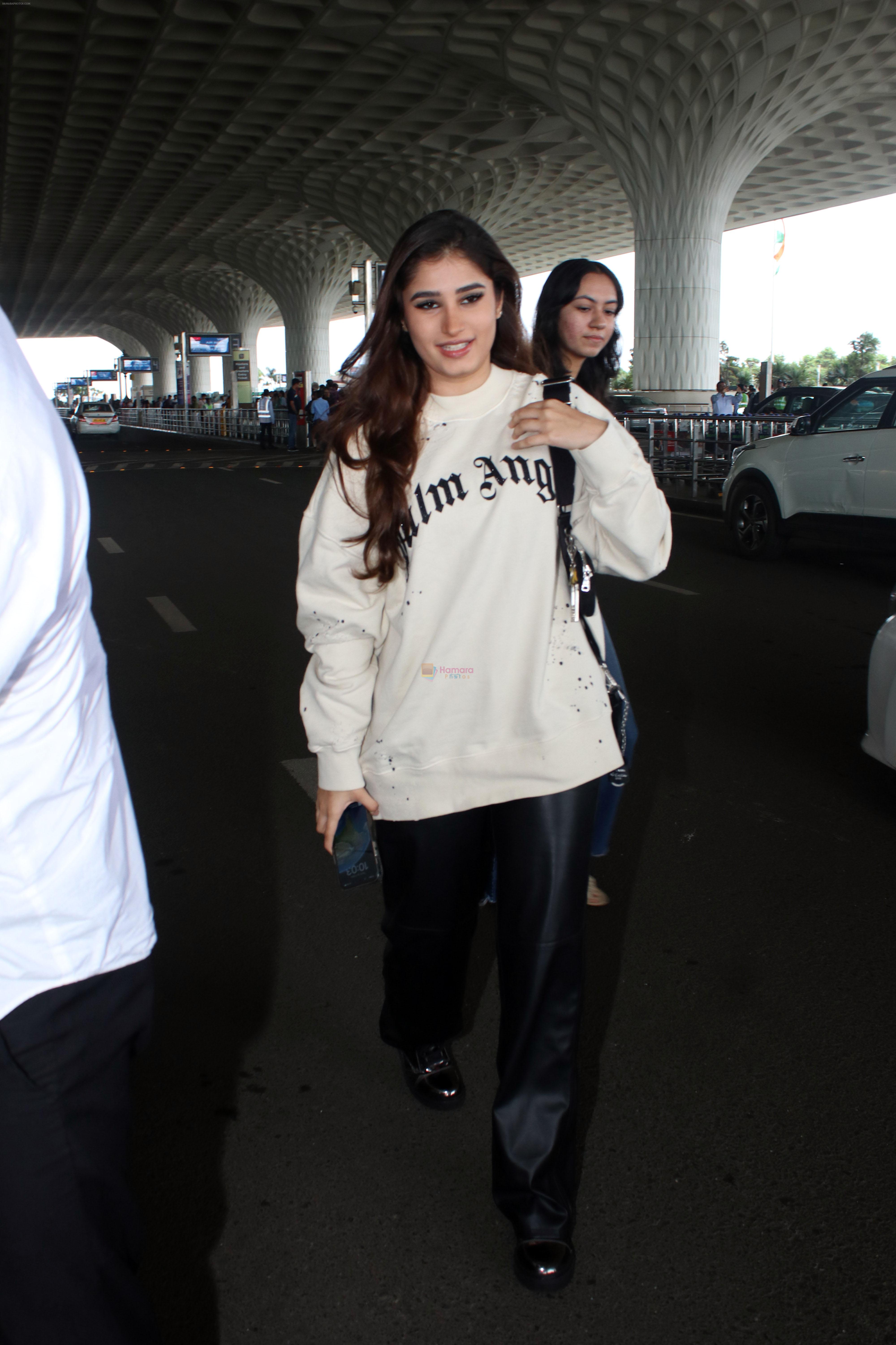 Rasha Thadani Spotted At Airport Departure on 8th August 2023