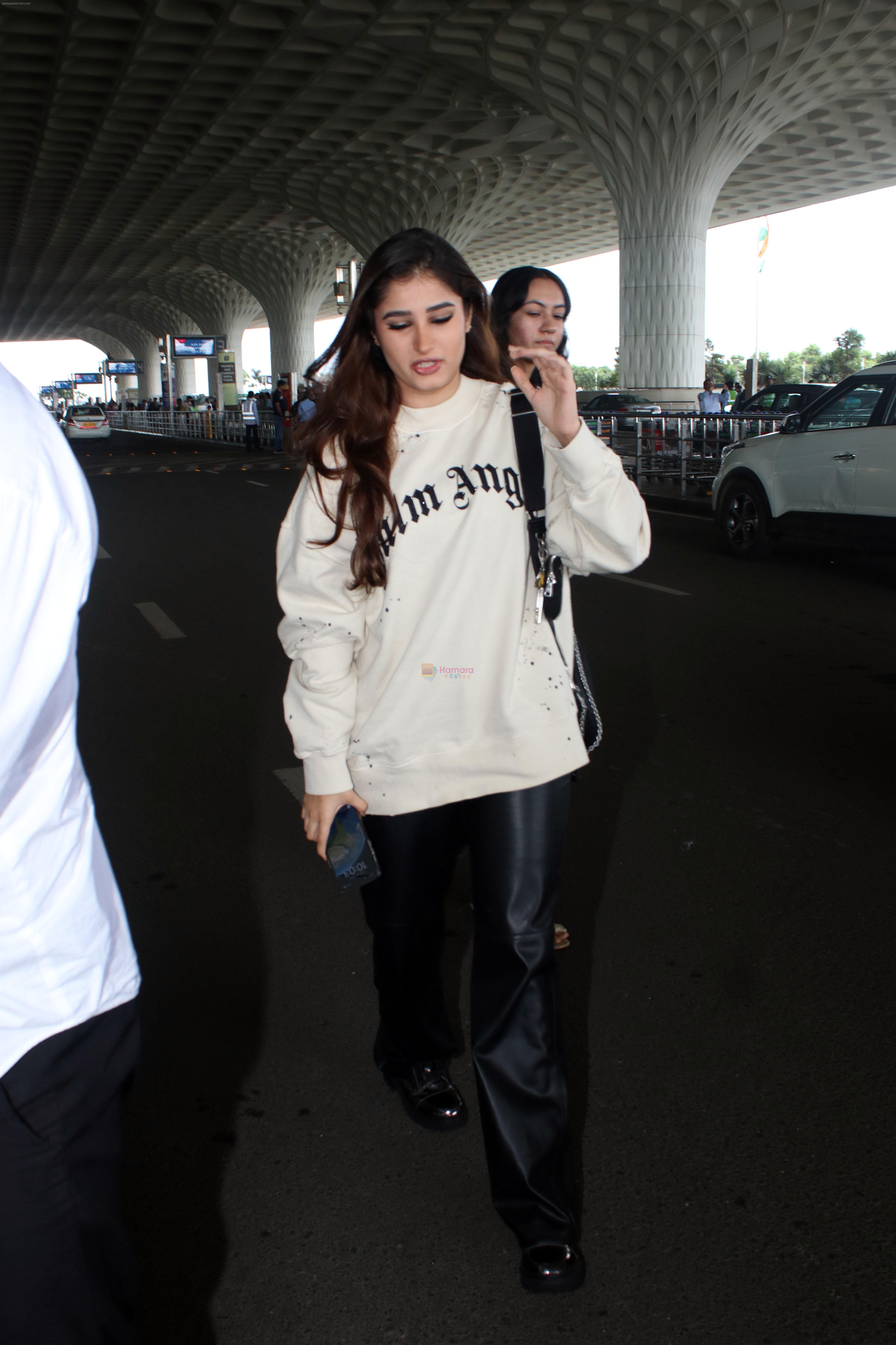 Rasha Thadani Spotted At Airport Departure on 8th August 2023