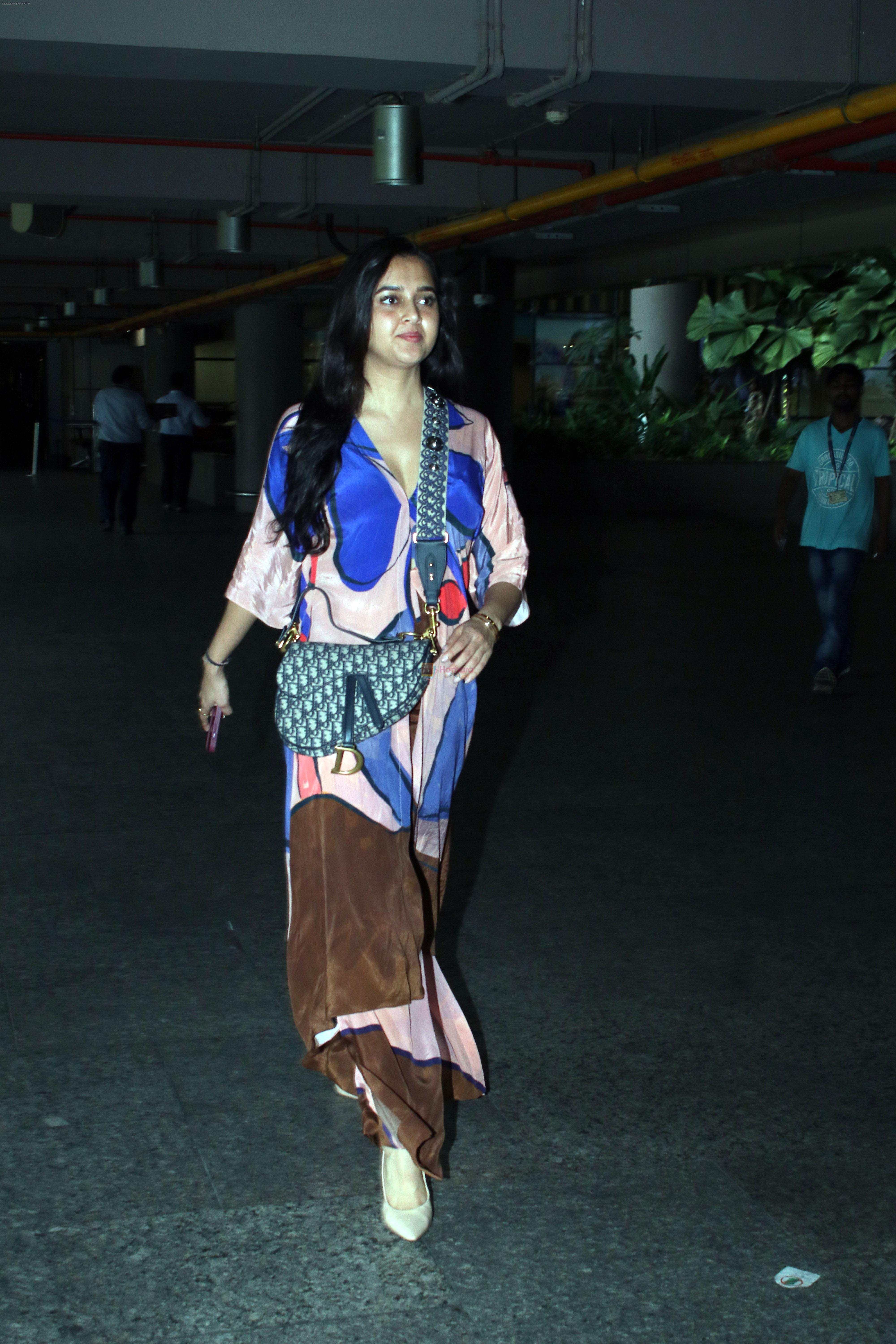 Tejasswi Prakash and Karan Kundrra Spotted At Airport Arrival on 8th August 2023