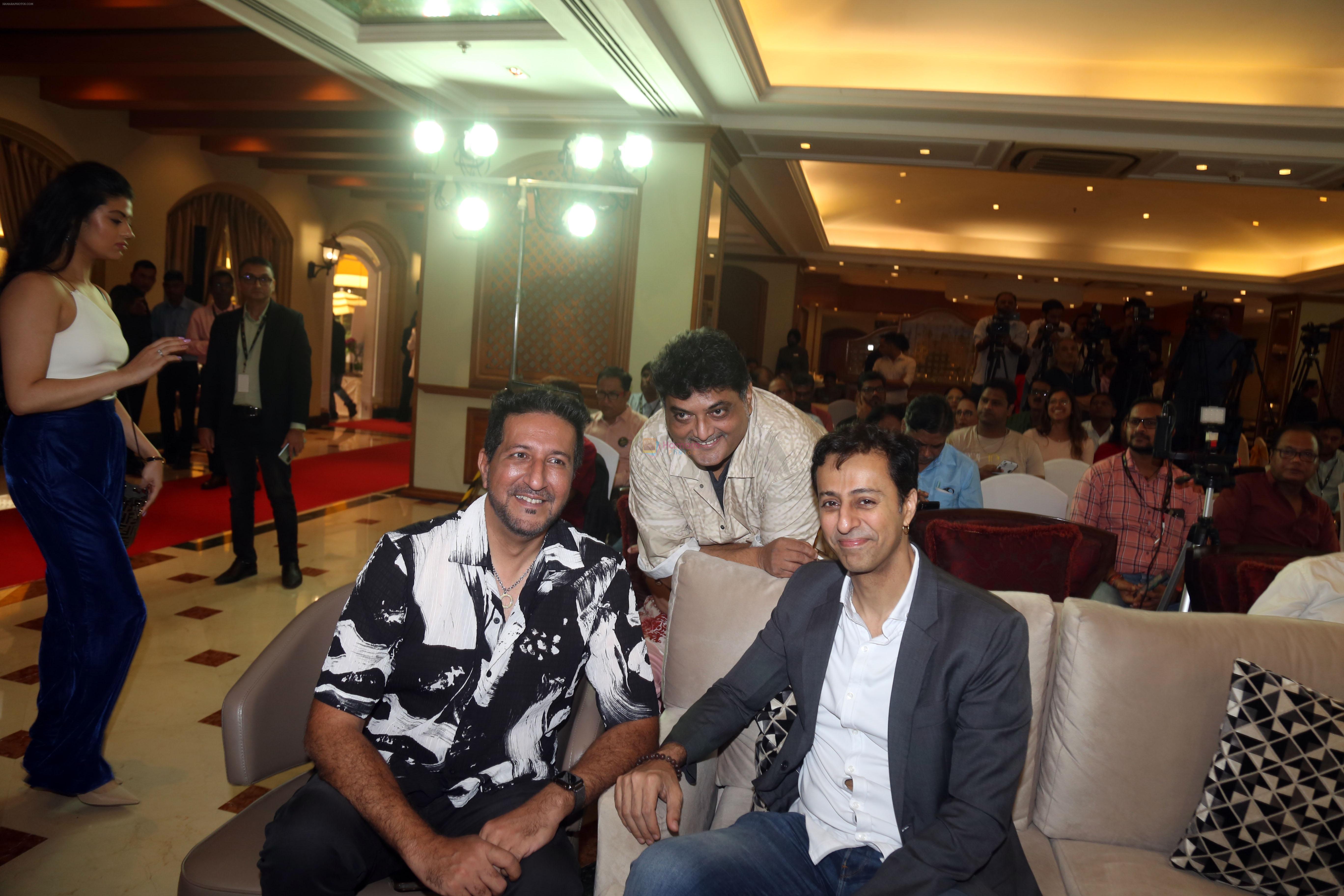 Salim Merchant, Sulaiman Merchant at the Press Conference for Asha@90 Live In Concert in Dubai on 8th August 2023