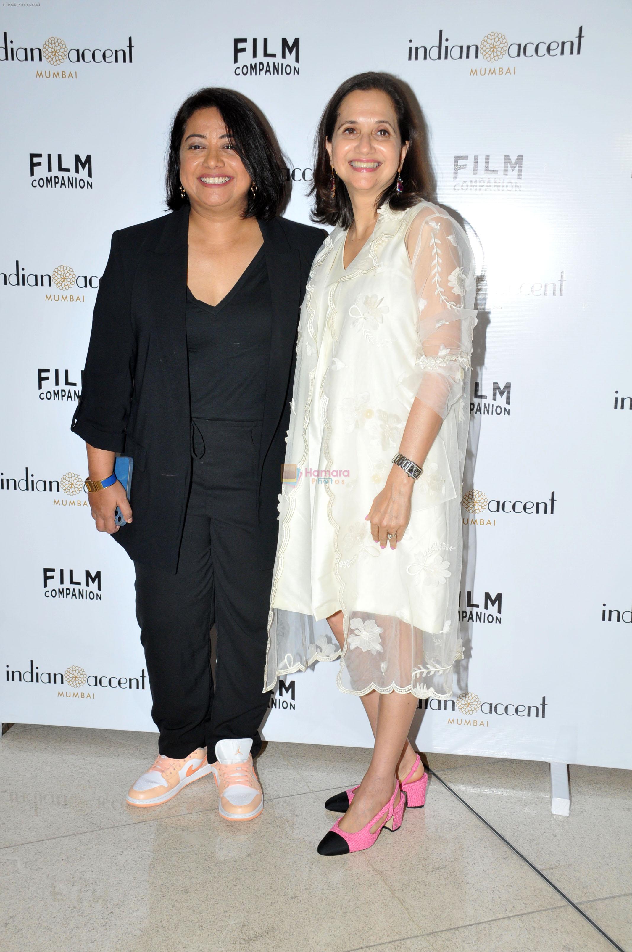 Anupama Chopra, Faye D'souza on the Red Carpet of Indian Accent on 9th August 2023