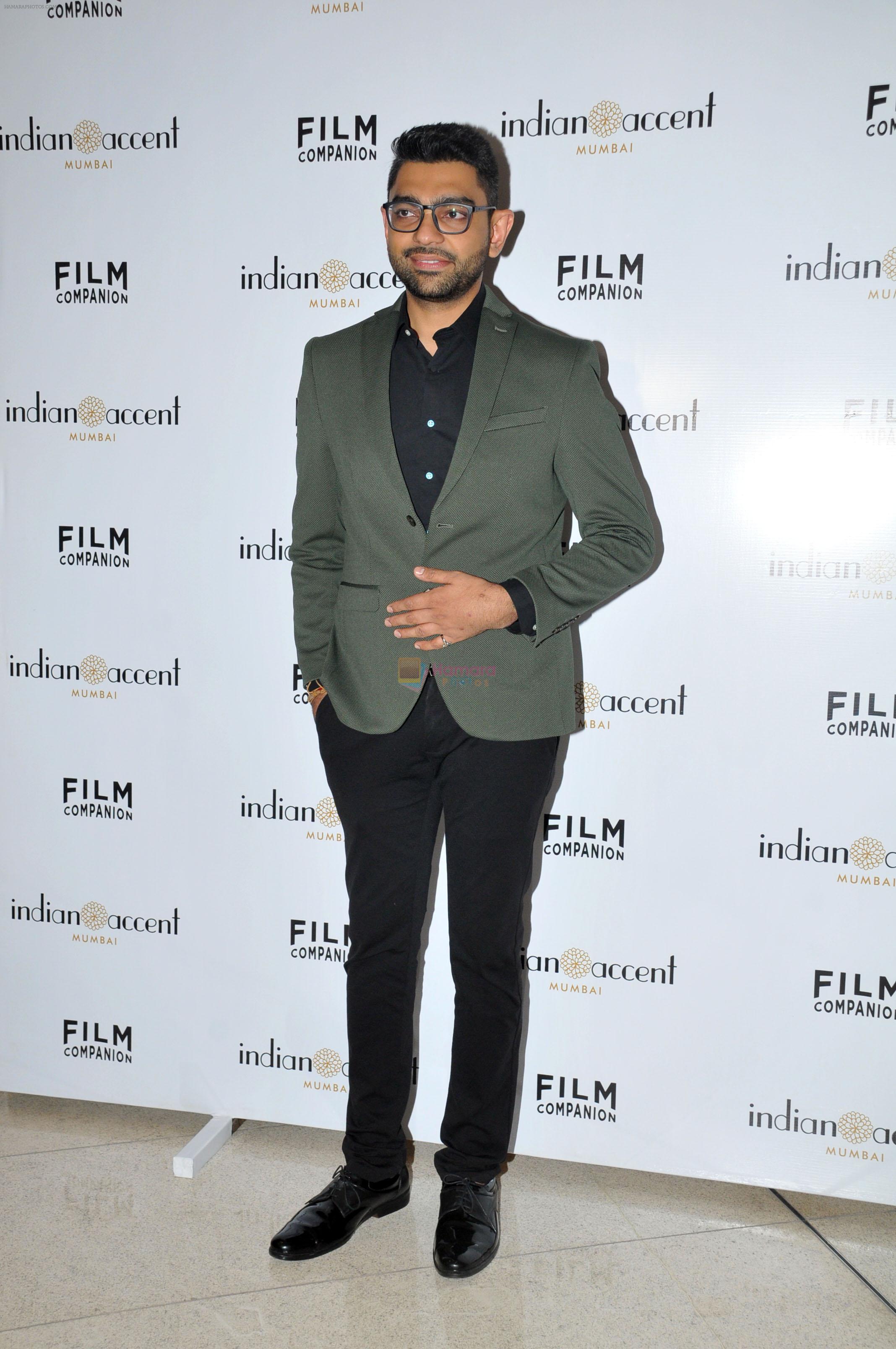 Arjun Mogre on the Red Carpet of Indian Accent on 9th August 2023