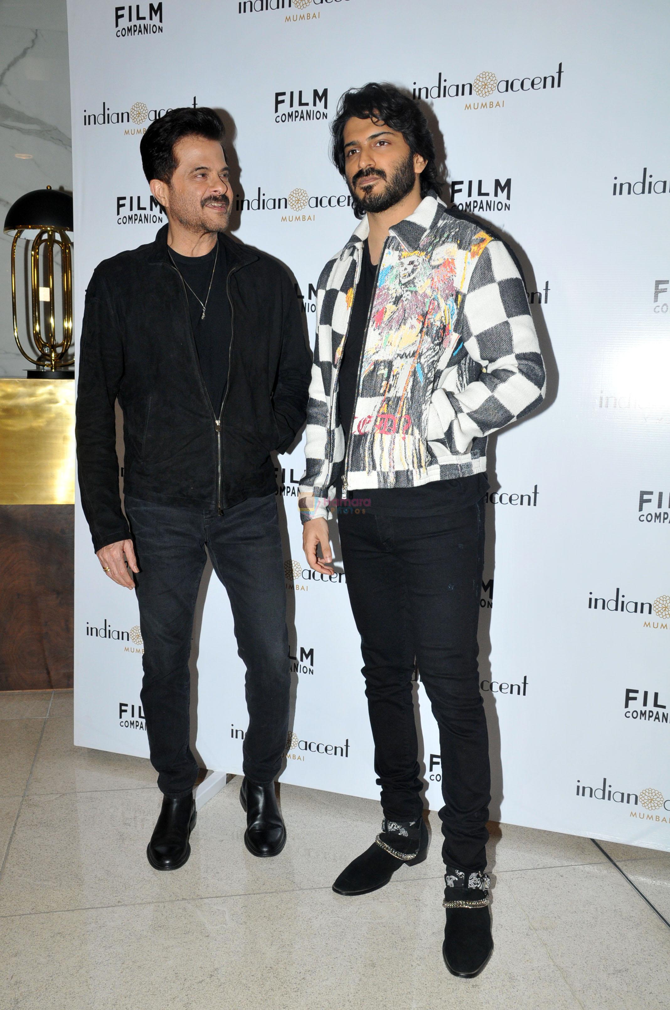 Anil Kapoor, Harsh Varrdhan Kapoor on the Red Carpet of Indian Accent on 9th August 2023