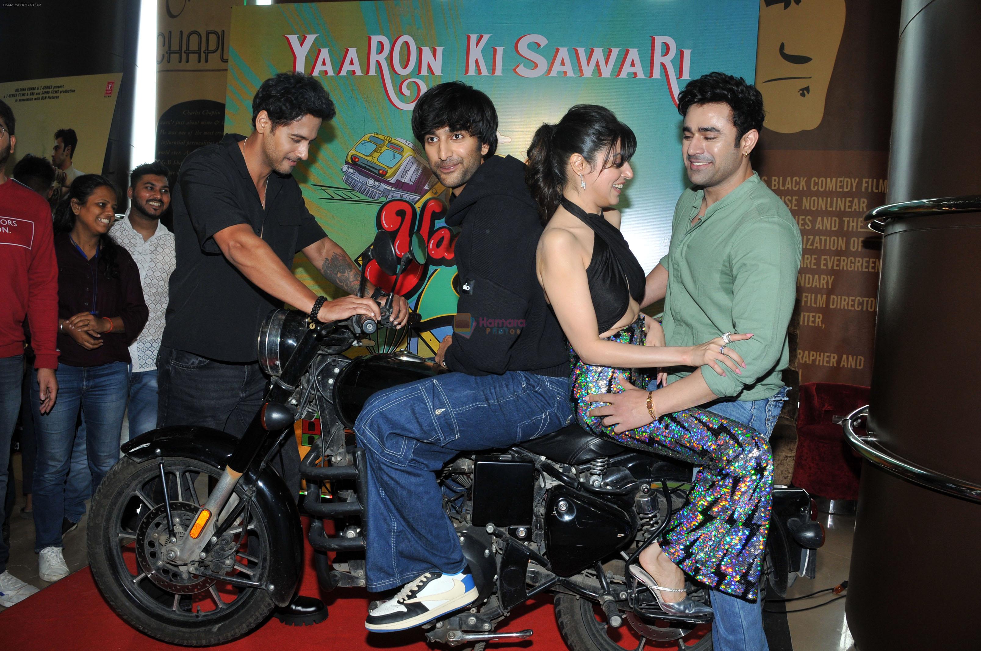 Divya Khosla Kumar, Meezaan Jafri, Pearl V Puri, Yash Dasgupta at Yaariyan 2 teaser launch at PVR Juhu on 10th August 2023