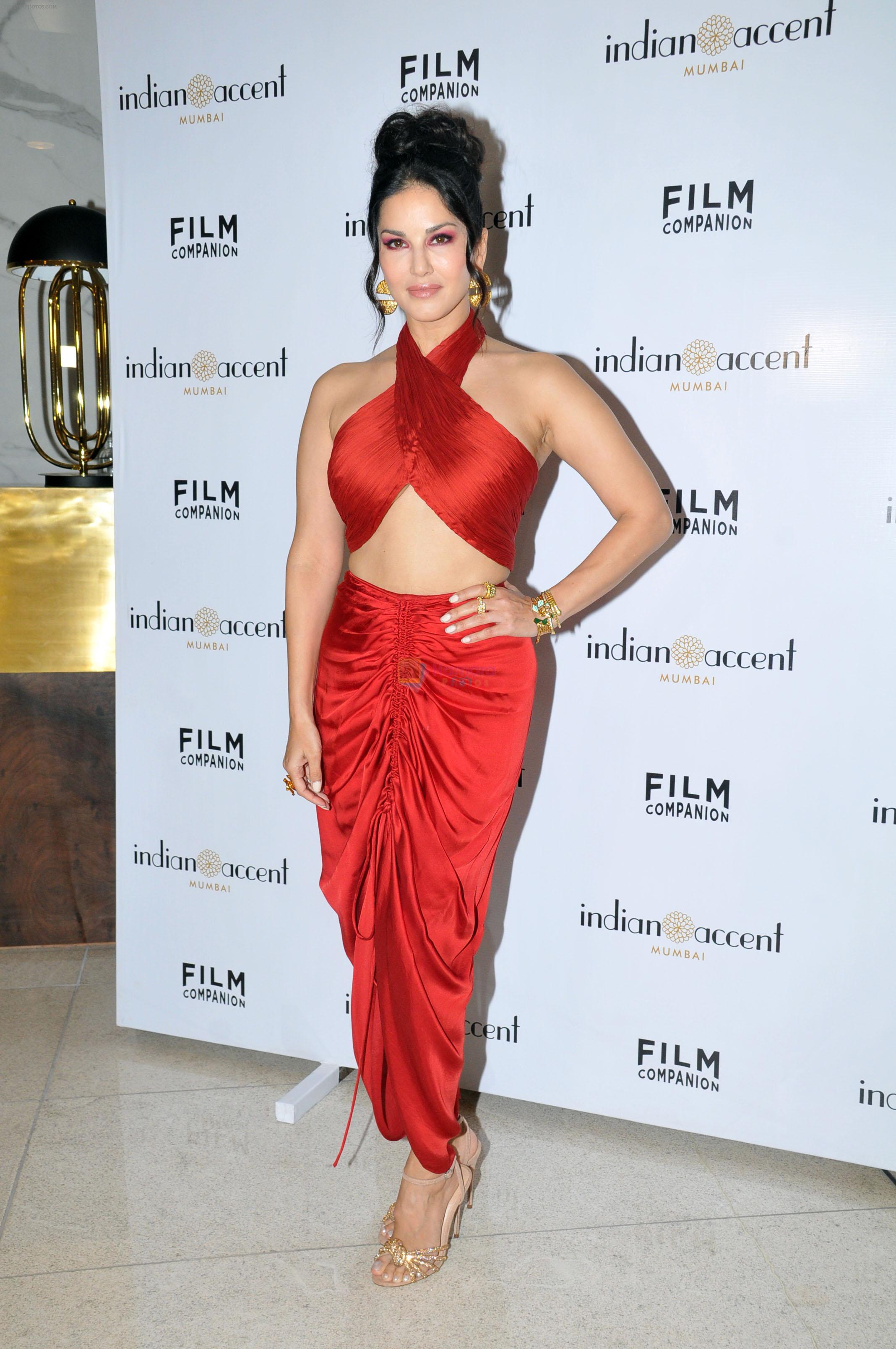 Sunny Leone on the Red Carpet of Indian Accent on 9th August 2023