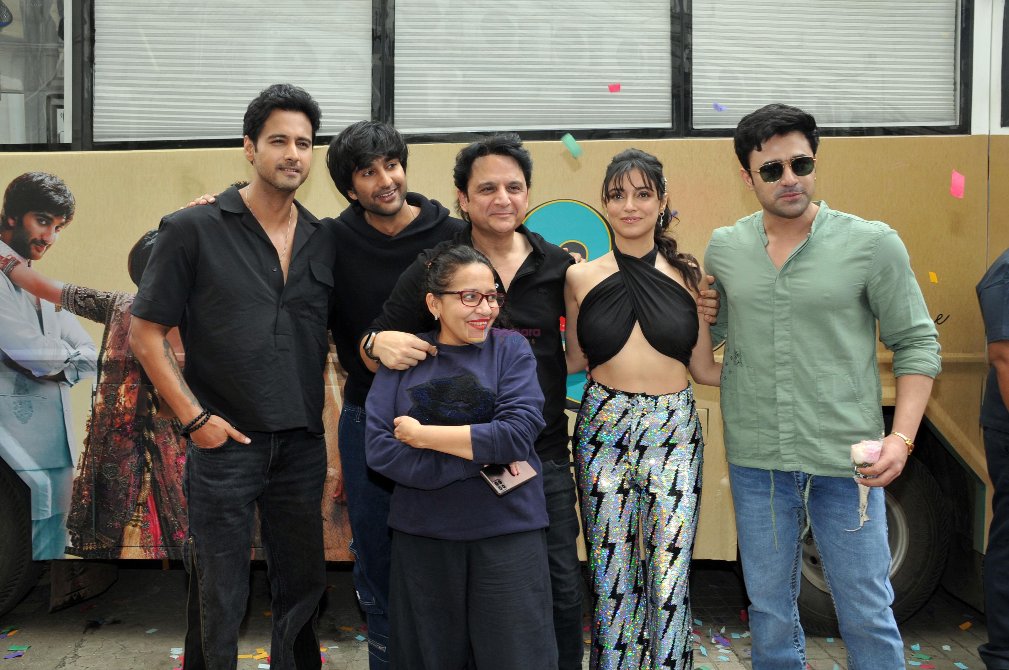 Divya Khosla Kumar, Meezaan Jafri, Pearl V Puri, Radhika Rao, Vinay Sapru, Yash Dasgupta at Yaariyan 2 teaser launch at PVR Juhu on 10th August 2023