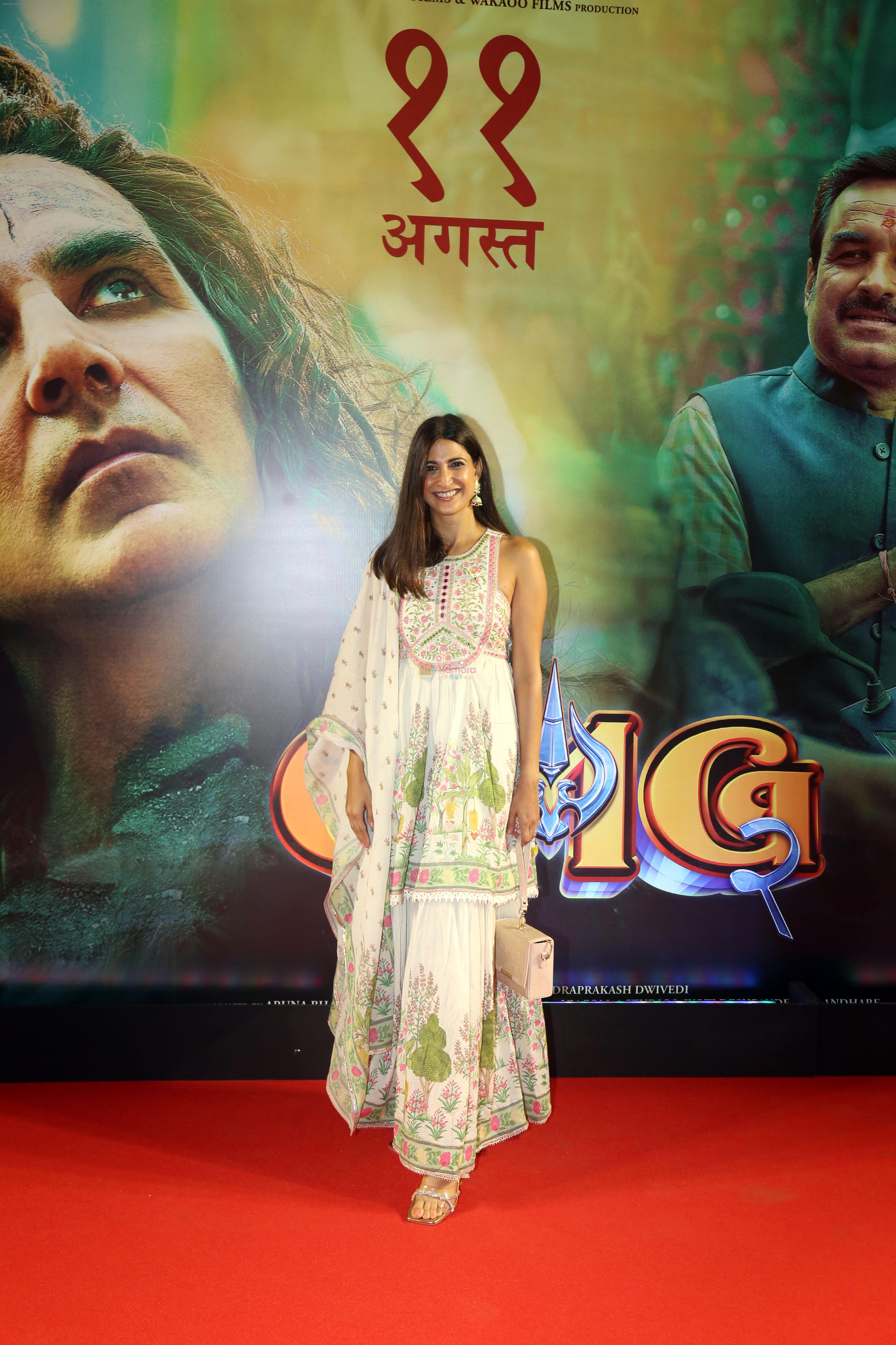 Aahana Kumra at the premiere of movie OMG 2 on 10th August 2023