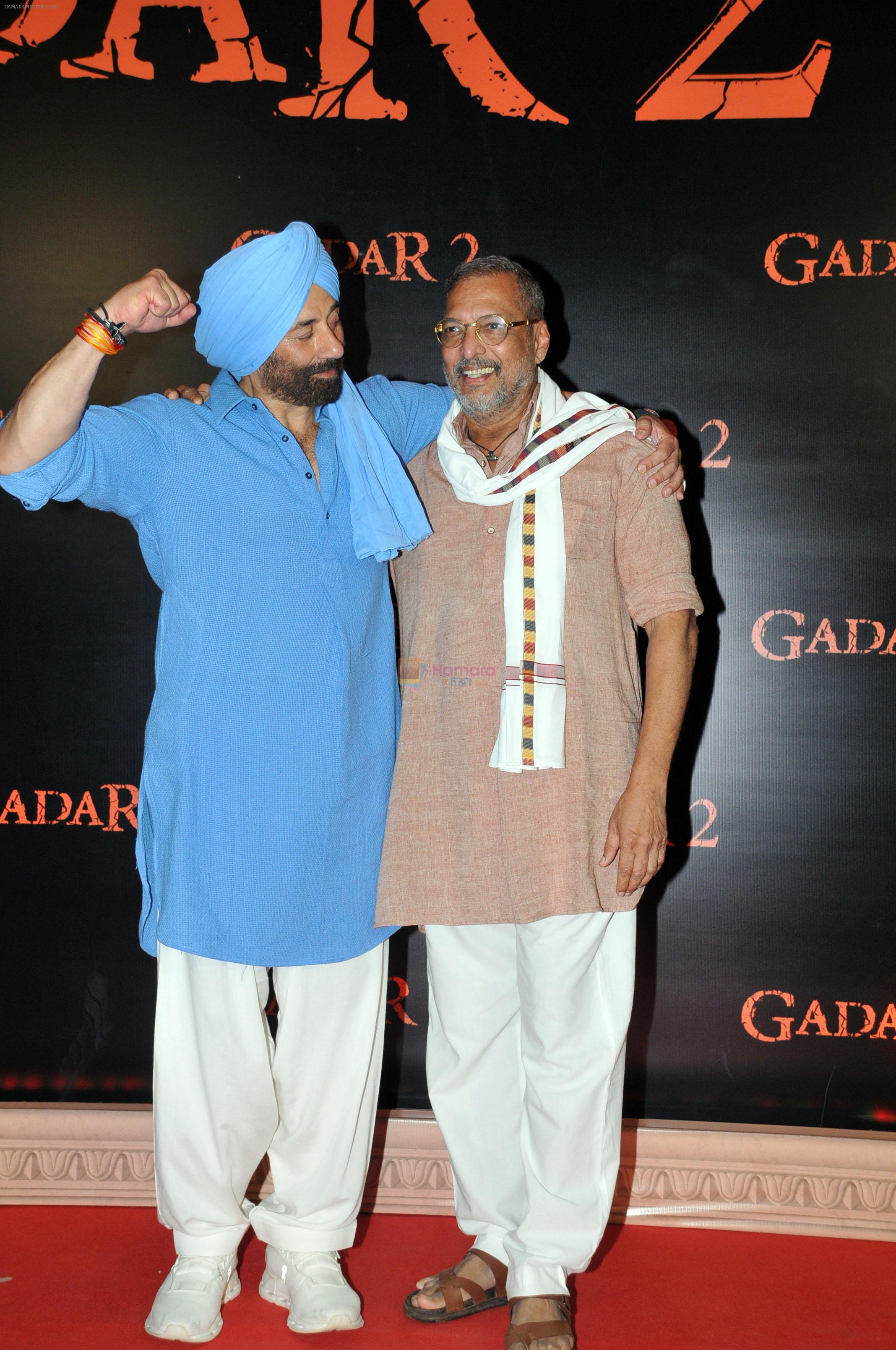 Nana Patekar at the Grand Premiere of Film Gadar 2 on 11th August 2023