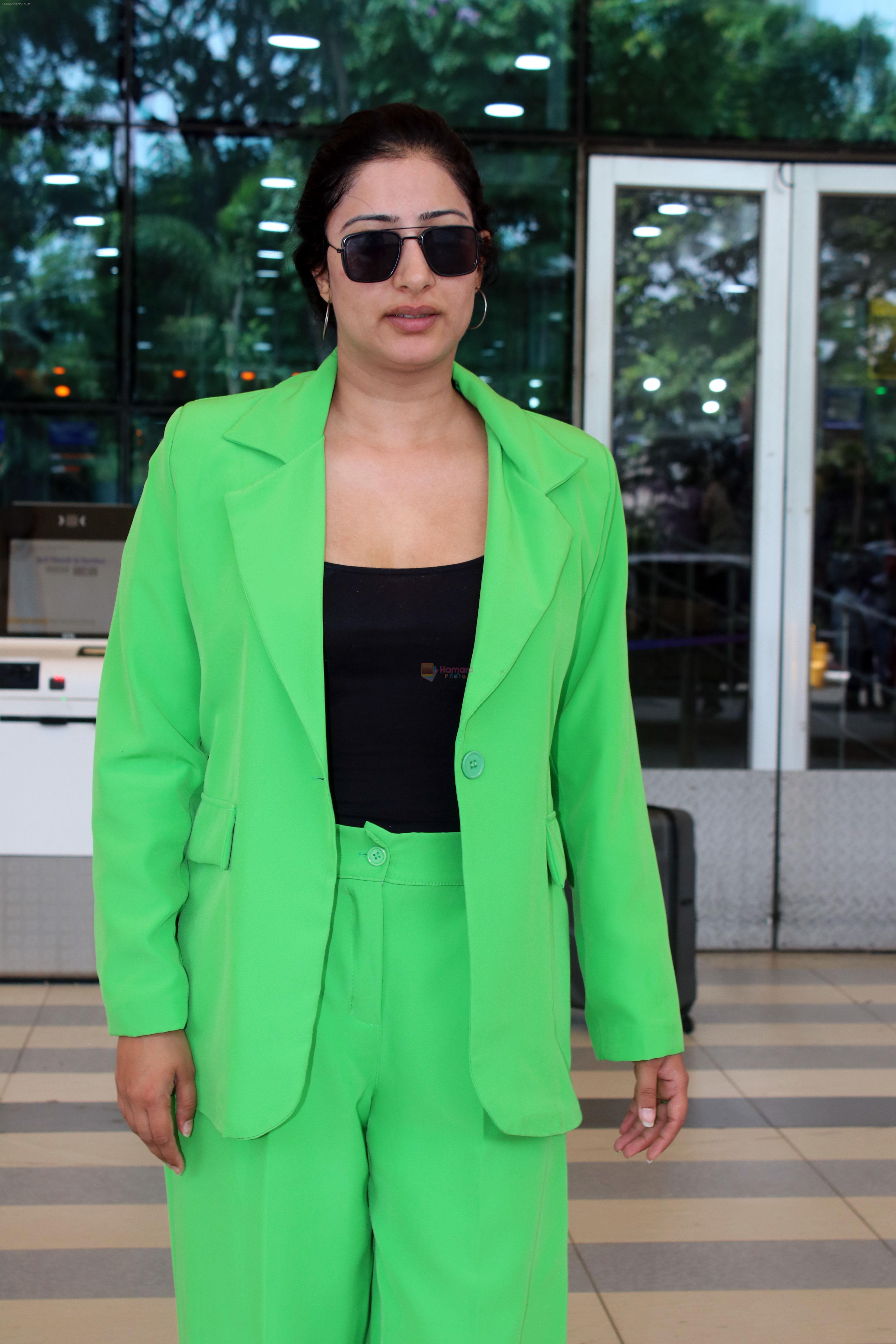 Niharica Raizada spotted at the Airport Departure on 11th August 2023