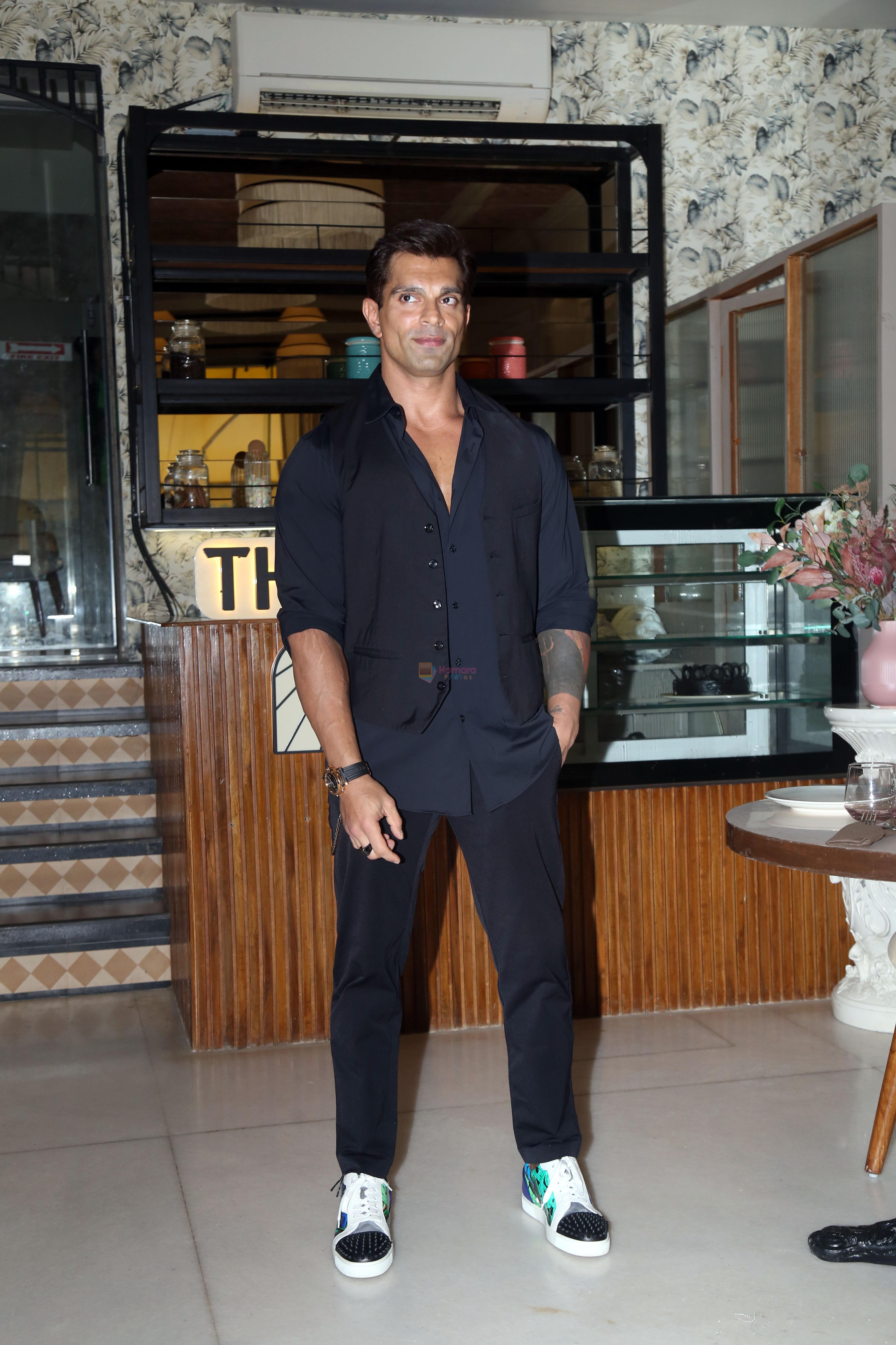 Karan Singh Grover spotted at Bandra on 12th August 2023