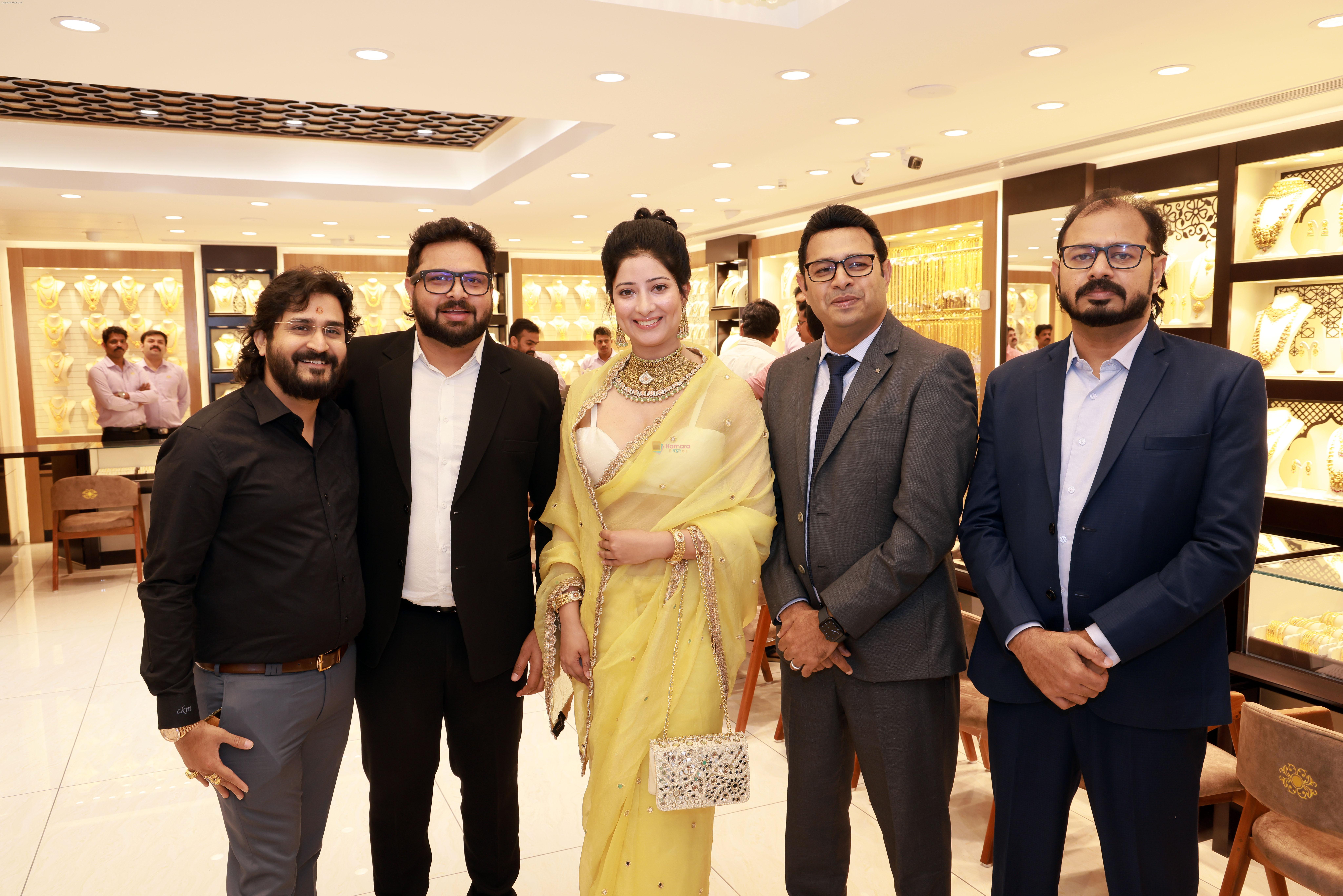 Niharica Raizada The Star of The Show at The Grand Opening of Jos Alukkas Jewellery store in Bangalore on 14 August 2023