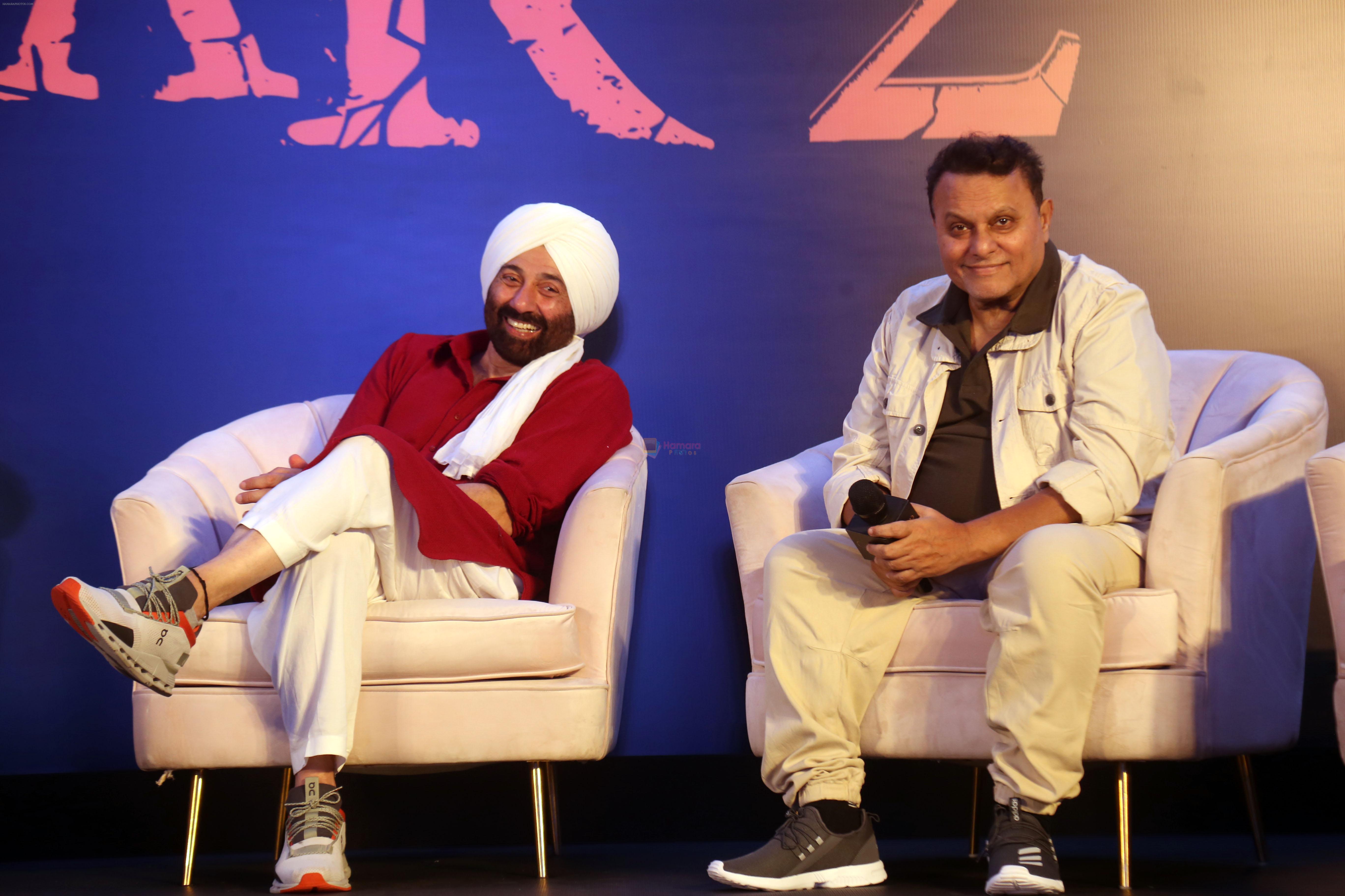 Anil Sharma, Sunny Deol at Gadar 2 press conference on 14th August 2023