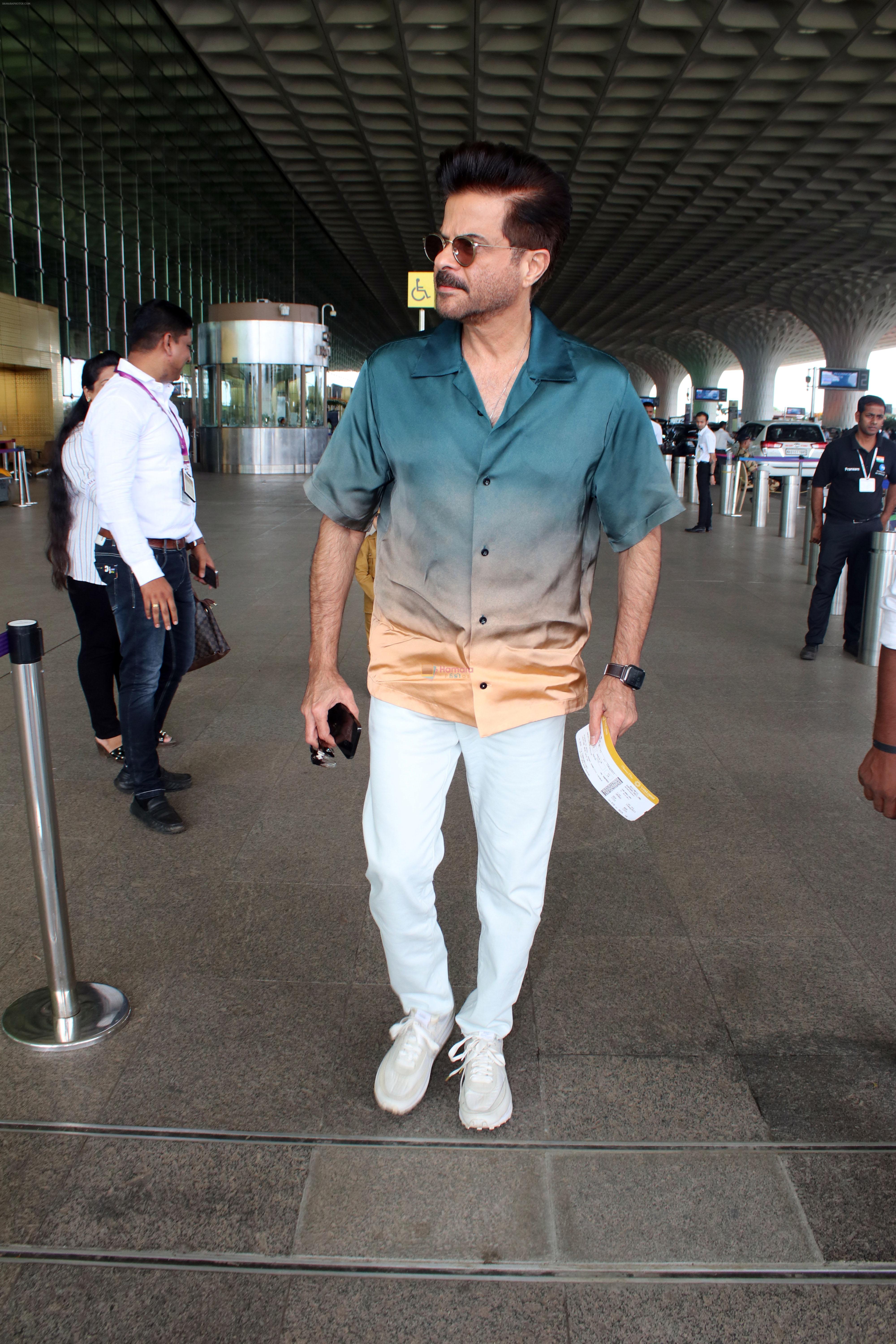 Anil Kapoor spotted at airport departure on 15th August 2023