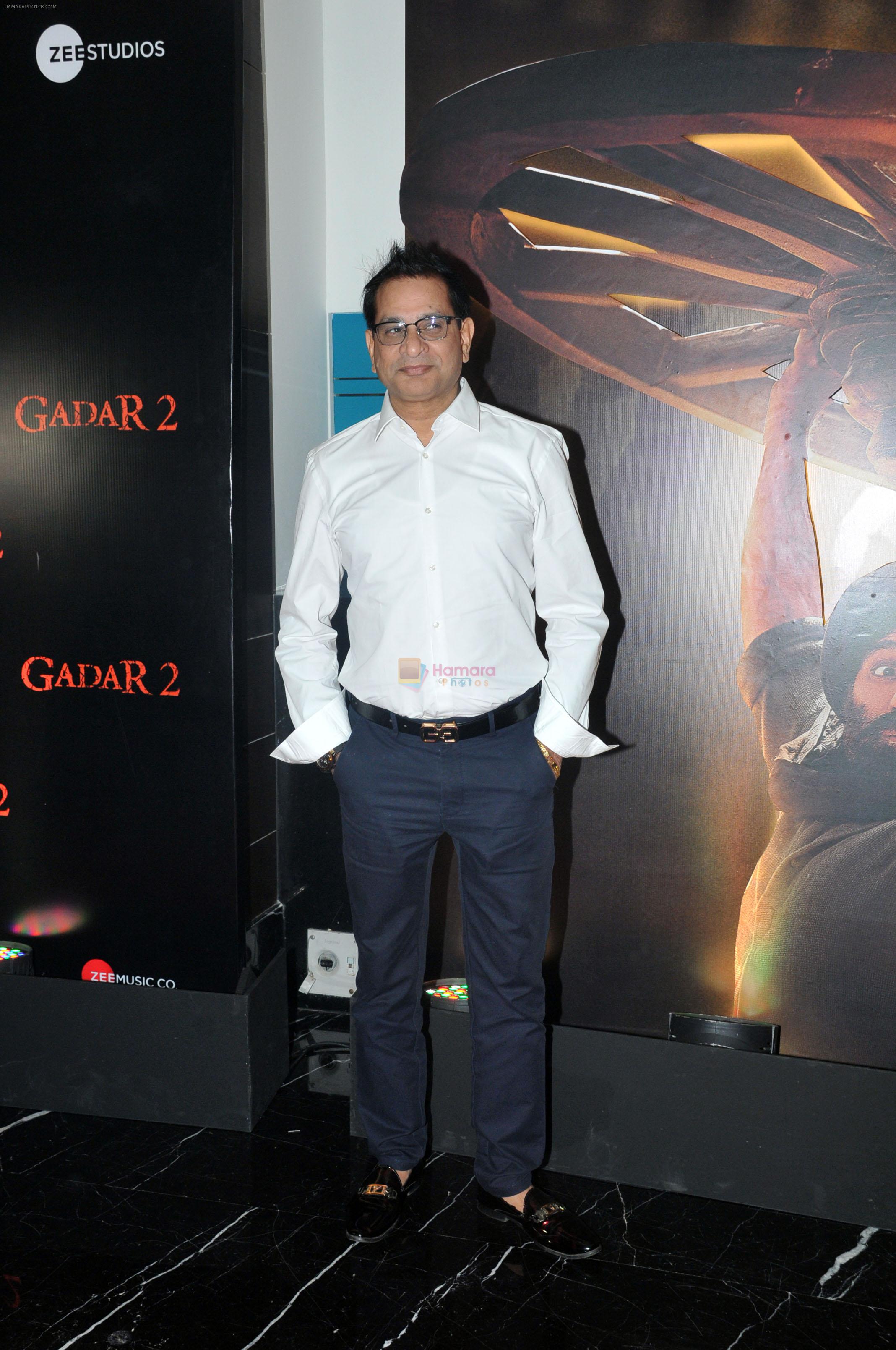 Vinod Bachchan at the Success Party of film Gadar 2 at JW Marriott in Juhu on 14th August 2023