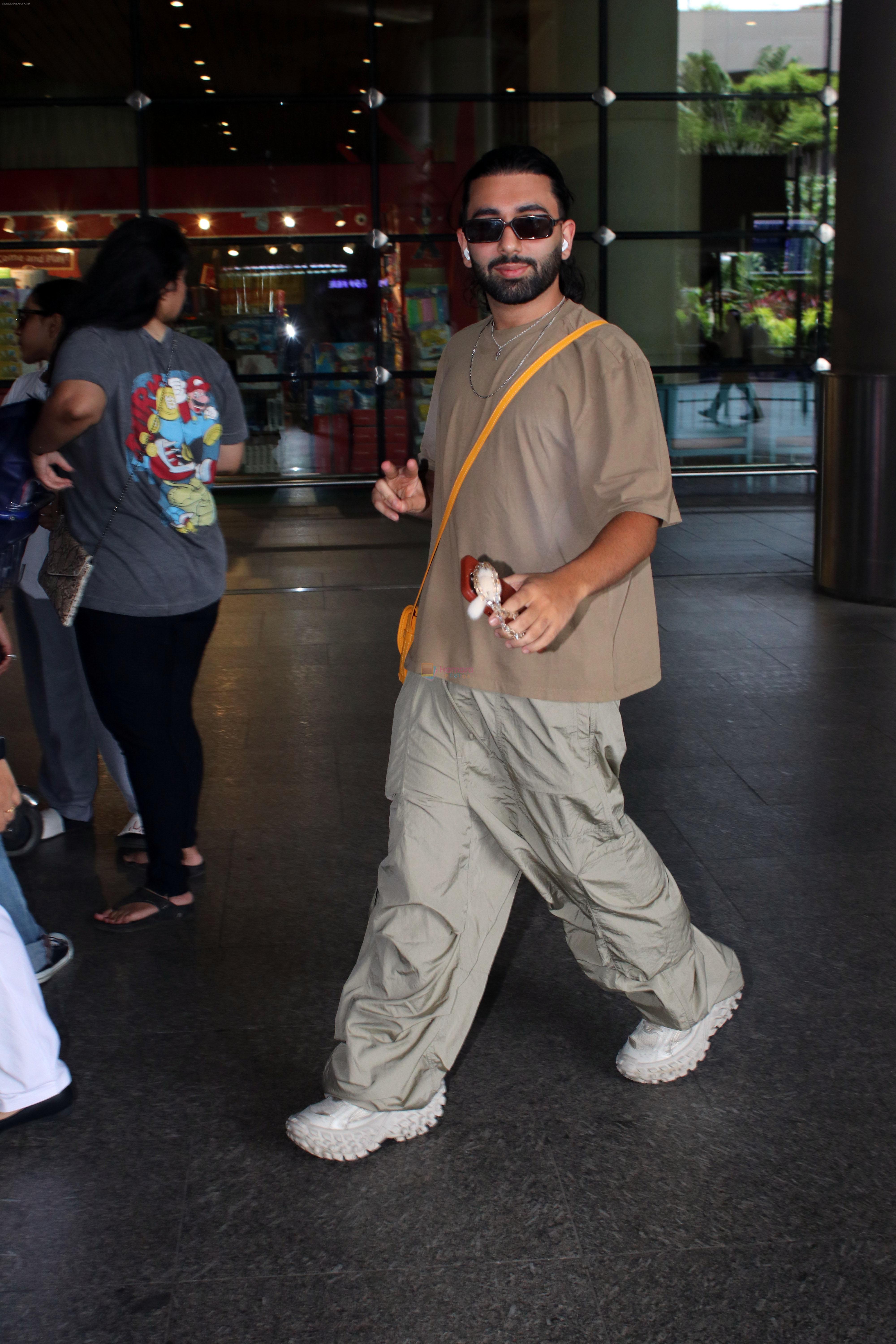 ORRY spotted at airport arrival on 15th August 2023