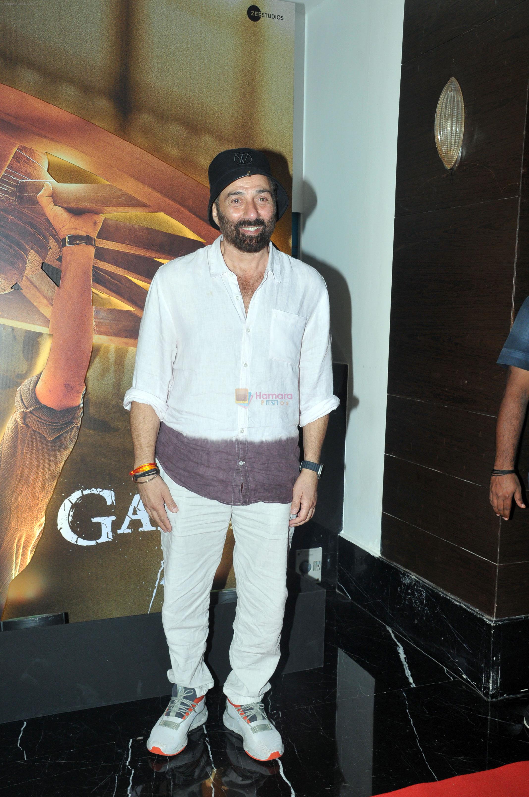Sunny Deol at the Success Party of film Gadar 2 at JW Marriott in Juhu on 14th August 2023