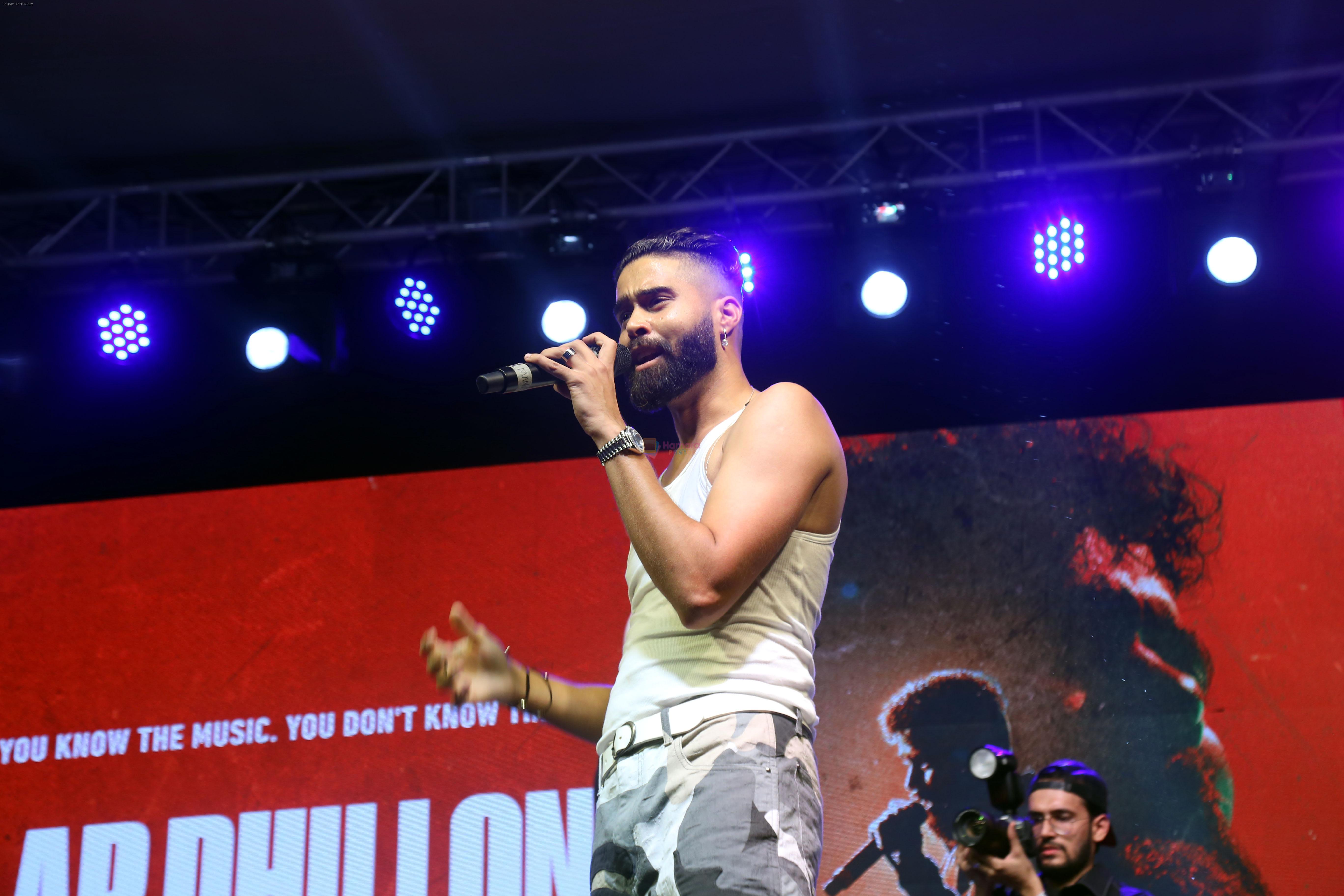 AP Dhillon seen Performing at St. Xaviers on 15th August 2023