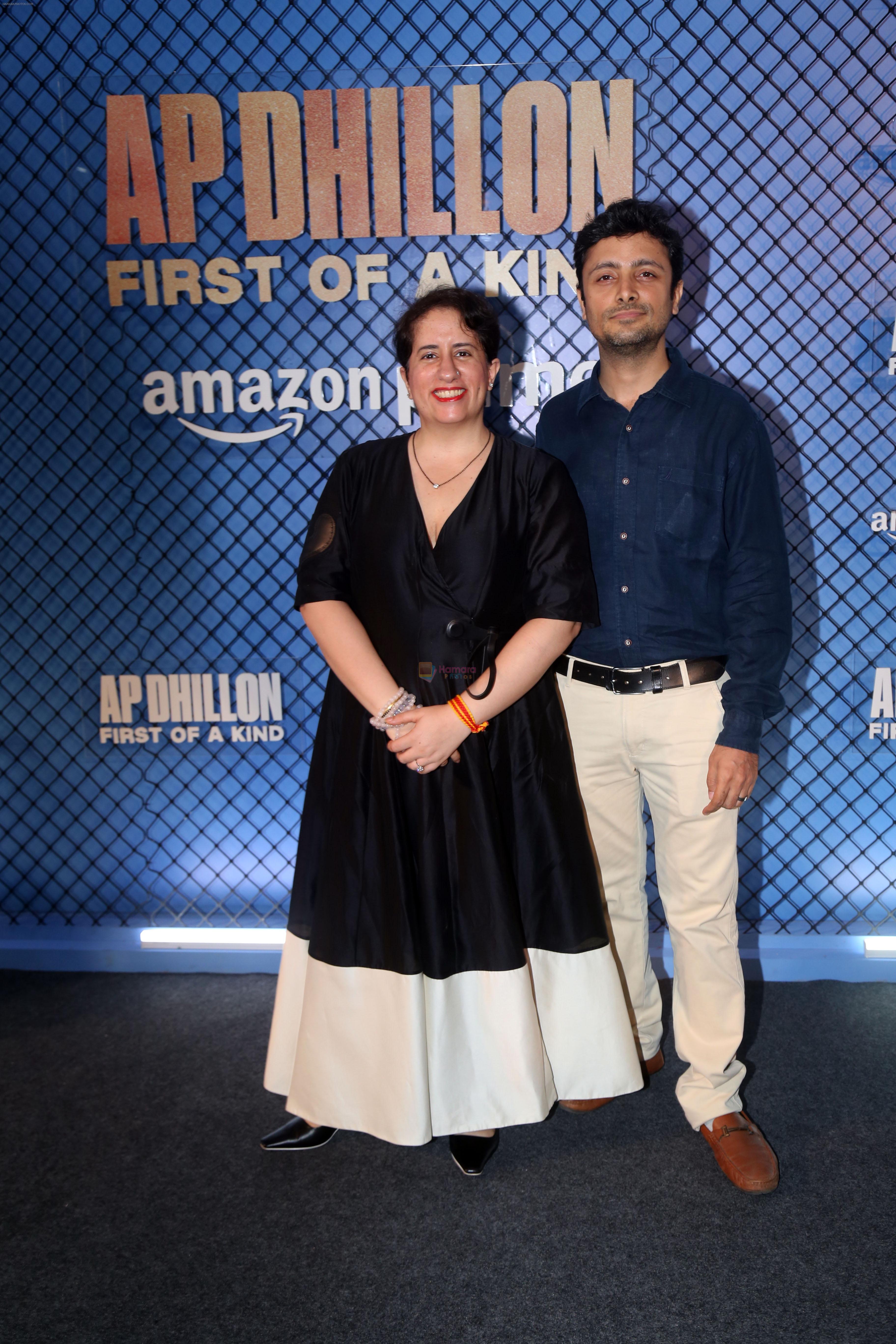 Guneet Monga, Sunny Kapoor at the premiere of Docuseries AP Dhillon- First Of A Kind on 16th August 2023