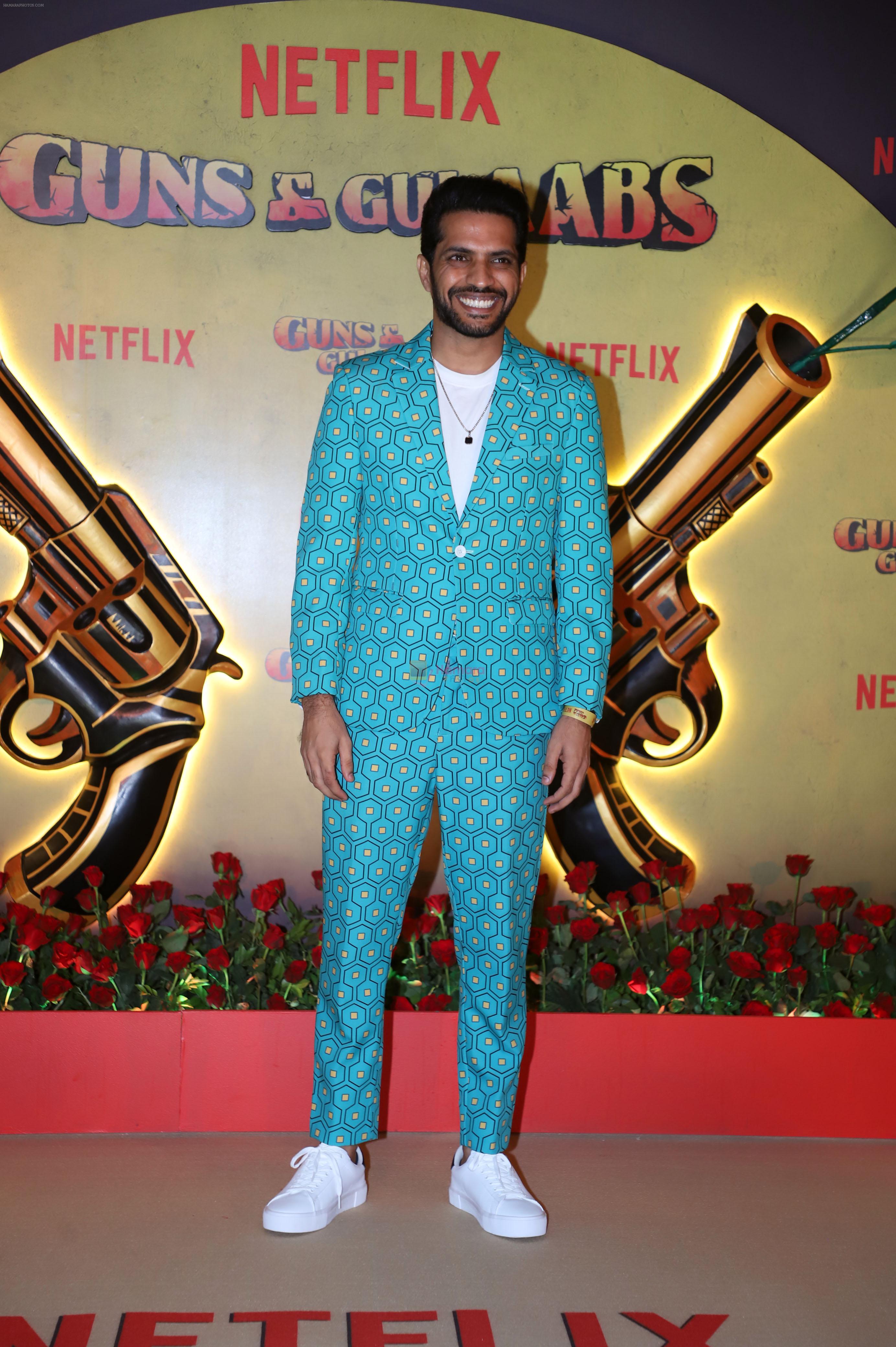 Manuj Sharma at the premiere of Netflix Web Series Guns and Gulaabs on 16th August 2023