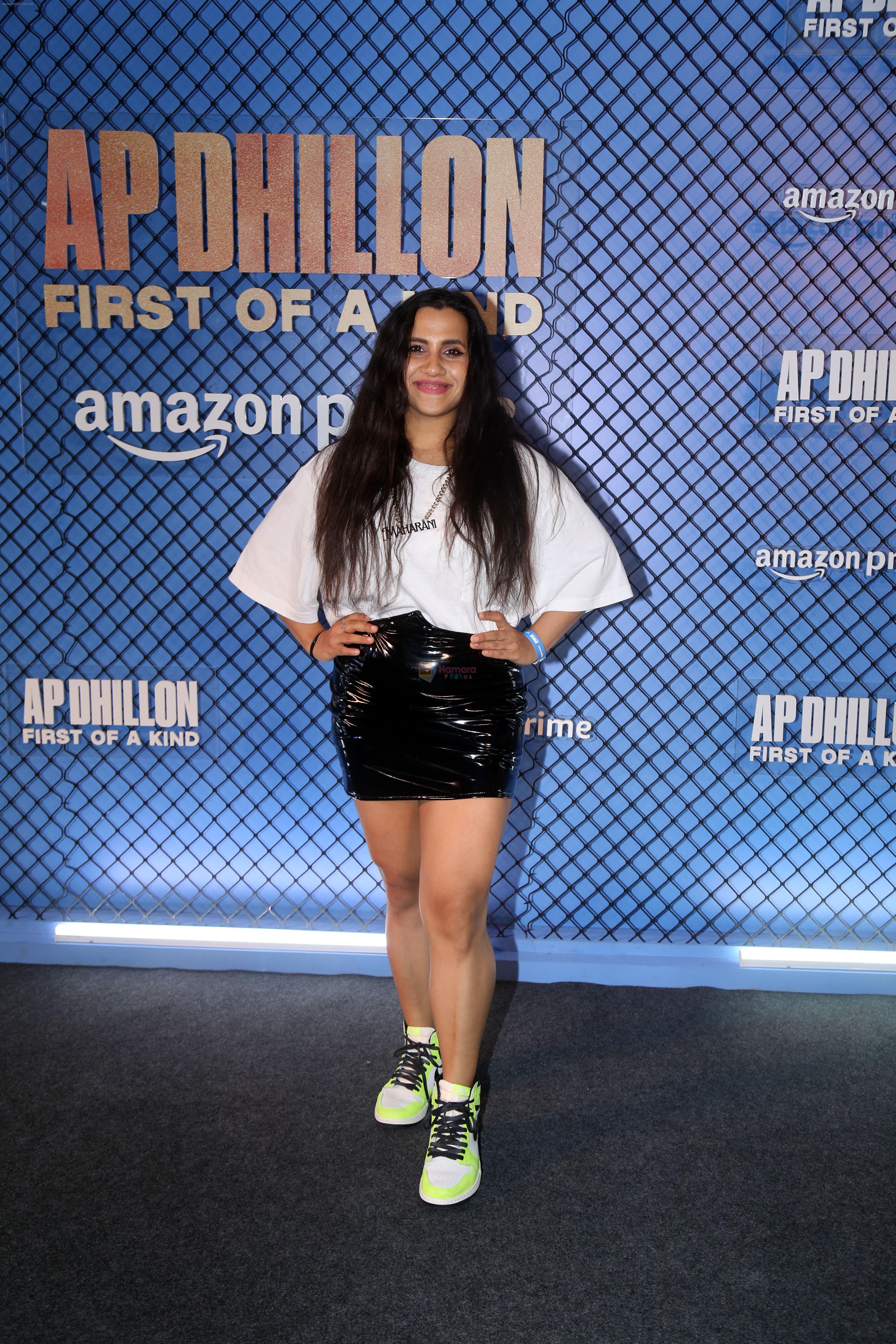 Nikhita Gandhi at the premiere of Docuseries AP Dhillon- First Of A Kind on 16th August 2023