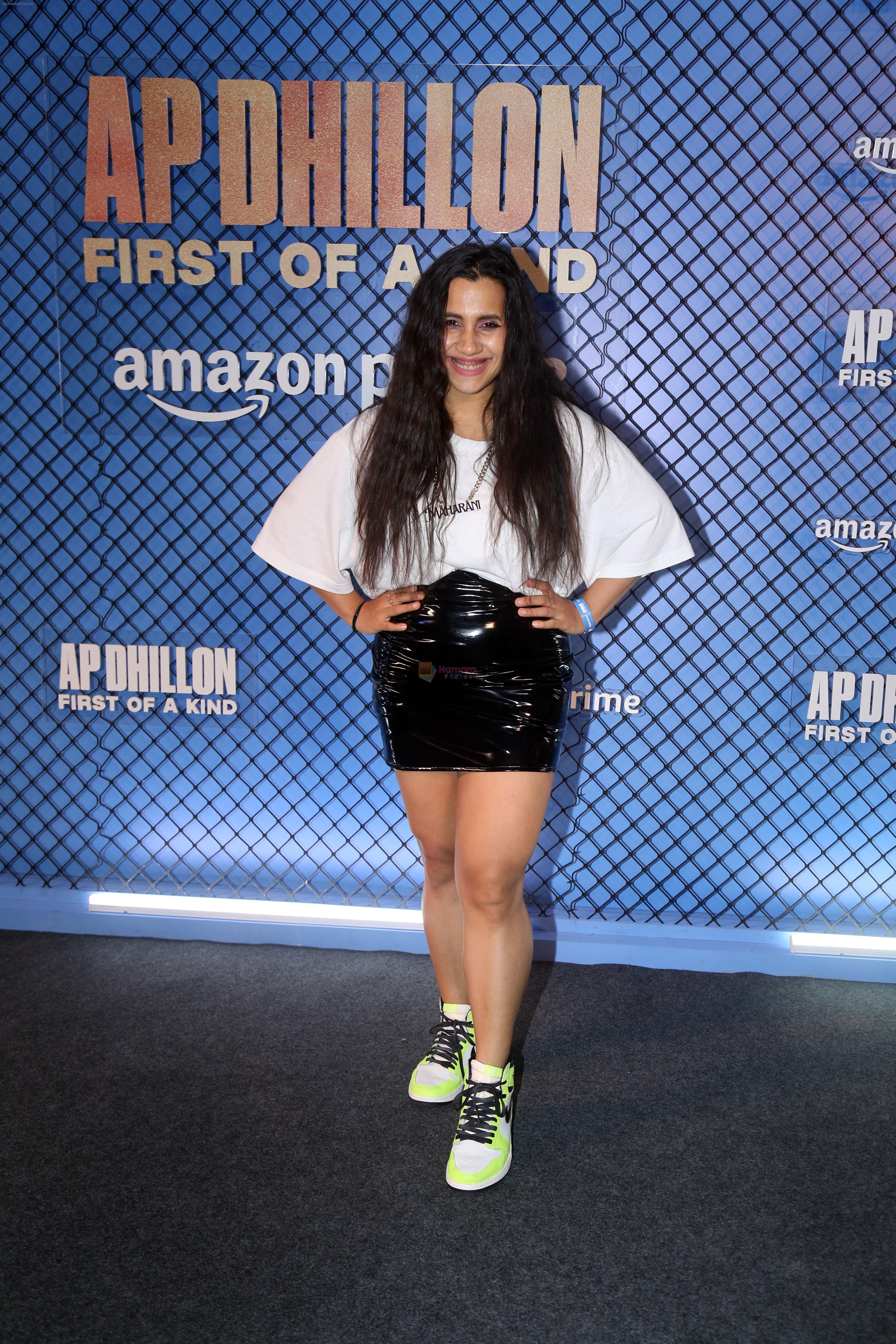 Nikhita Gandhi at the premiere of Docuseries AP Dhillon- First Of A Kind on 16th August 2023