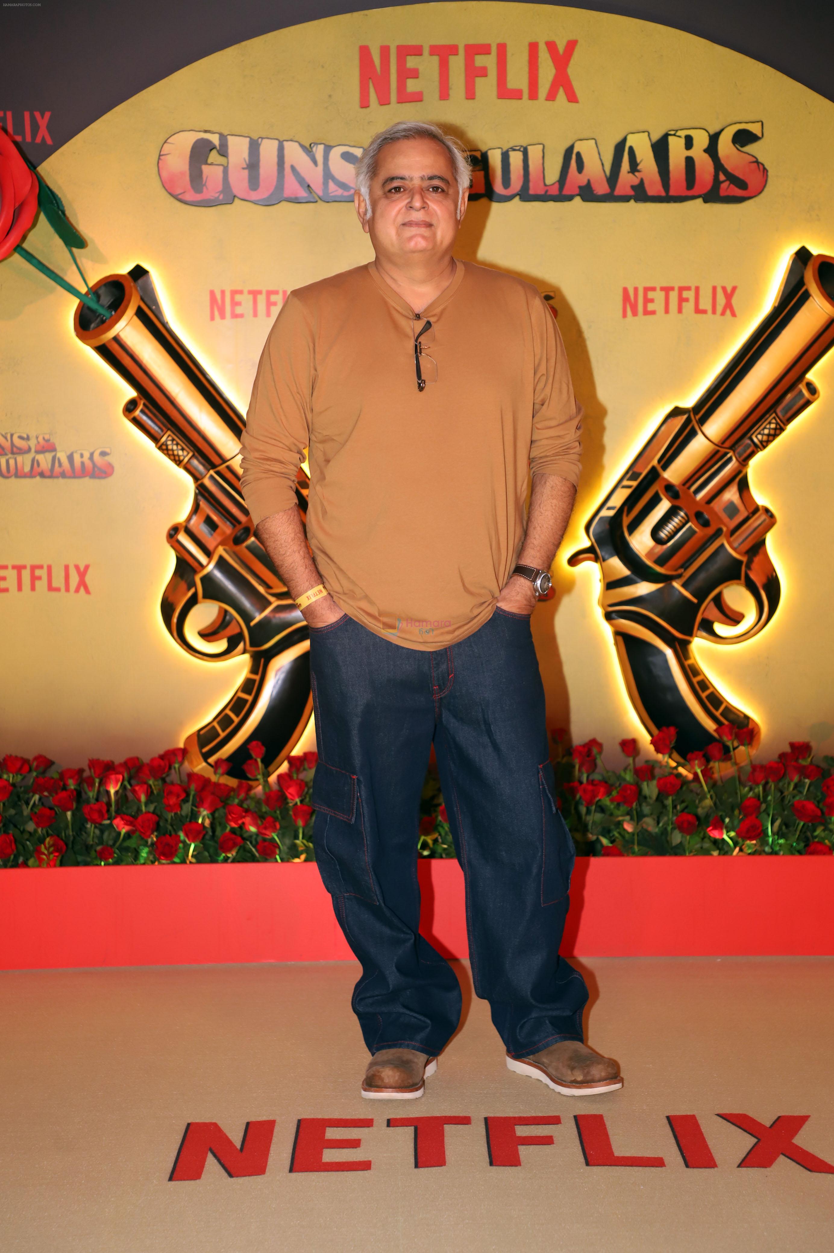 Hansal Mehta at the premiere of Netflix Web Series Guns and Gulaabs on 16th August 2023