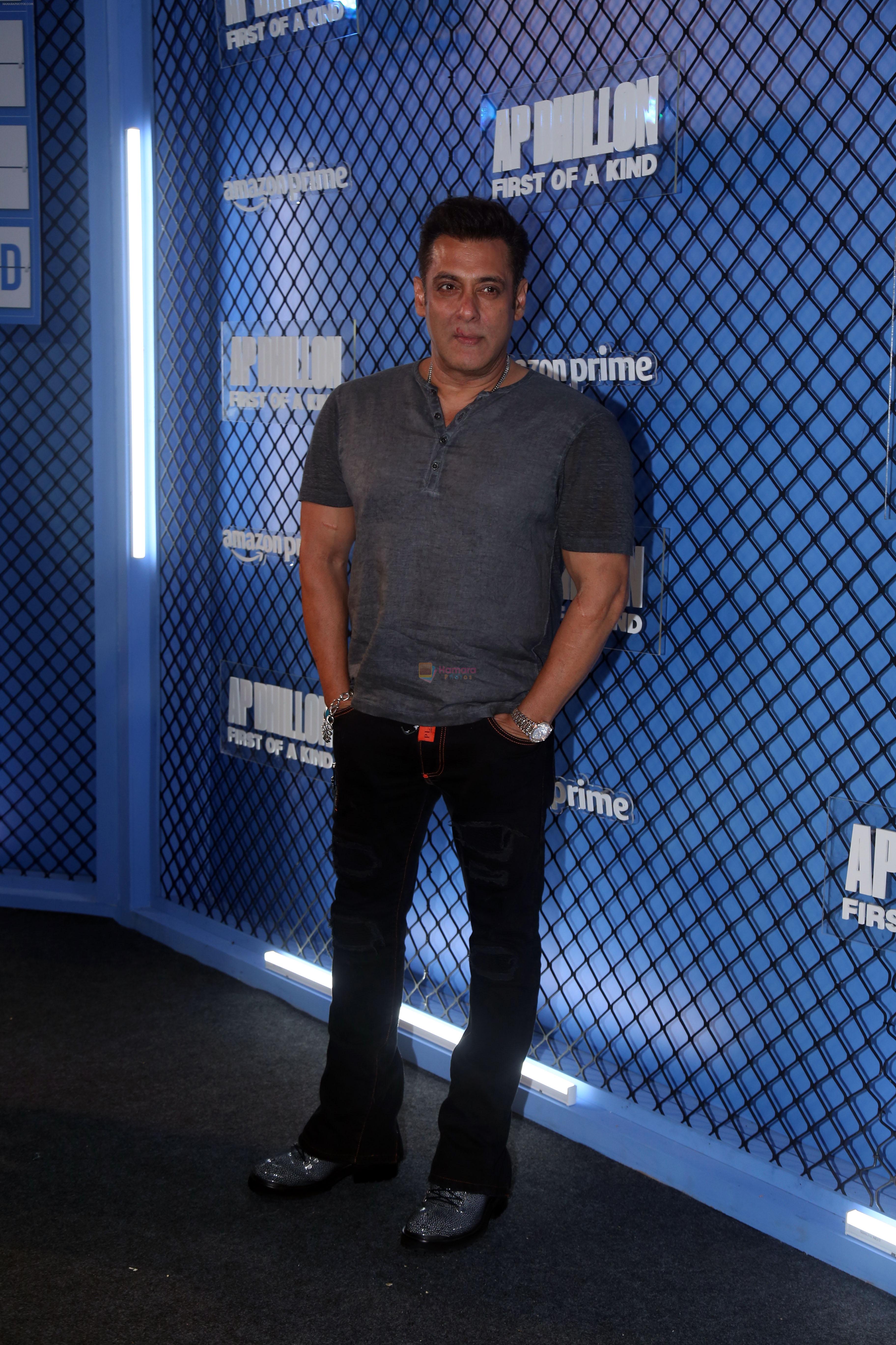Salman Khan at the premiere of Docuseries AP Dhillon- First Of A Kind on 16th August 2023