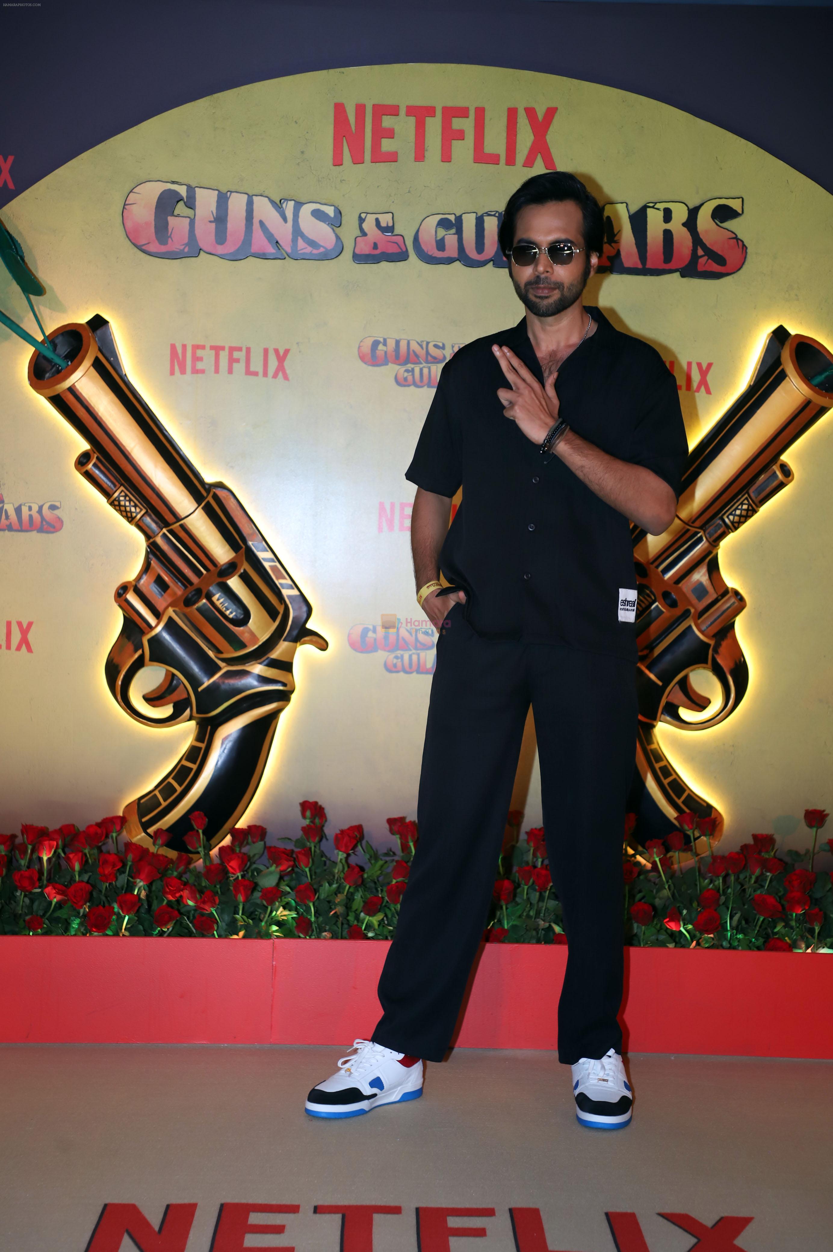 Abhishek Banerjee at the premiere of Netflix Web Series Guns and Gulaabs on 16th August 2023