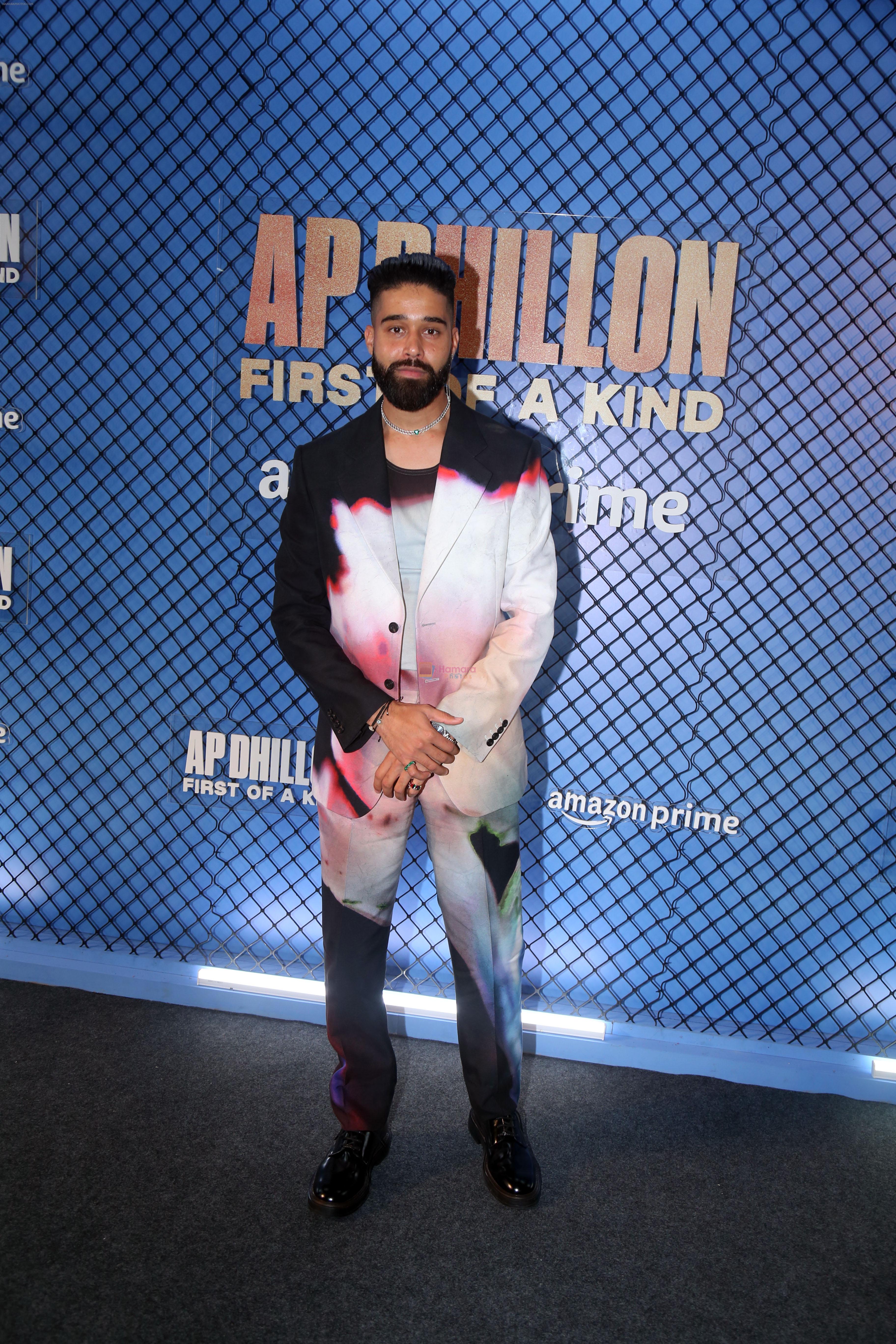 AP Dhillon at the premiere of Docuseries AP Dhillon- First Of A Kind on 16th August 2023