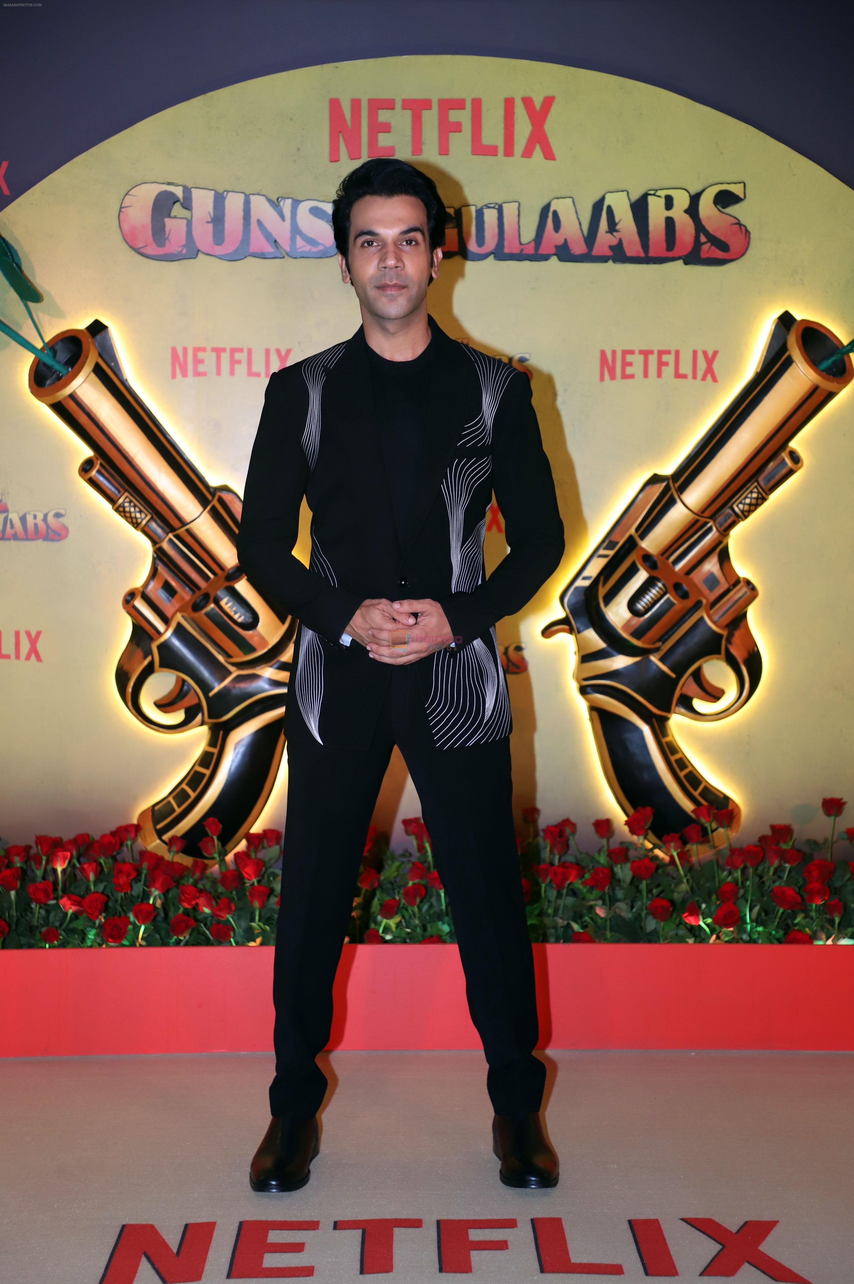 Rajkummar Rao at the premiere of Netflix Web Series Guns and Gulaabs on 16th August 2023