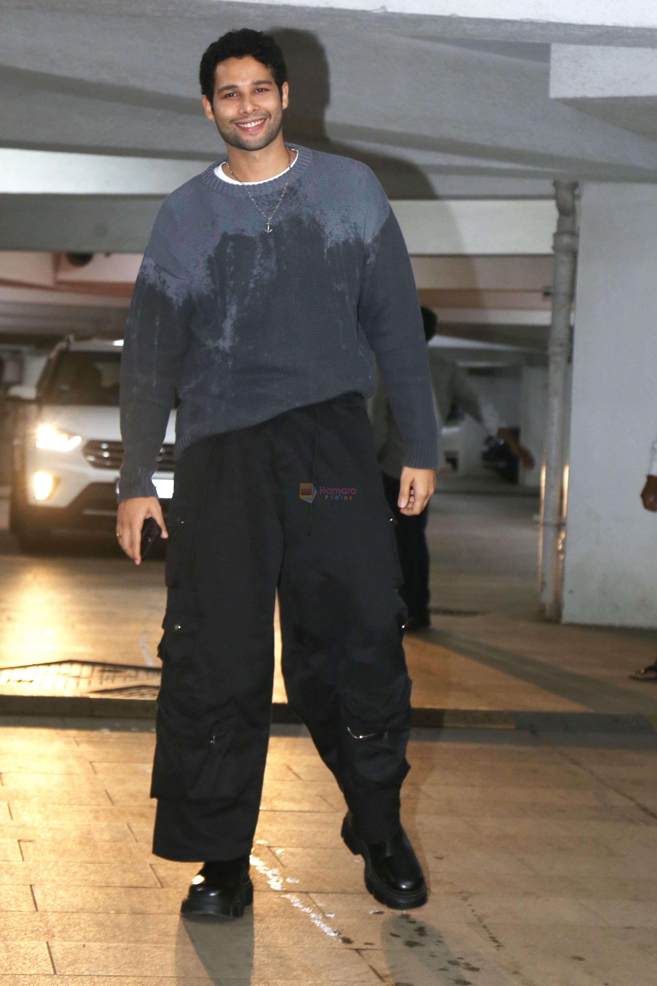 Siddhant Chaturvedi attends Ritesh Sidhwani Party at his Residence in Bandra on 18th August 2023