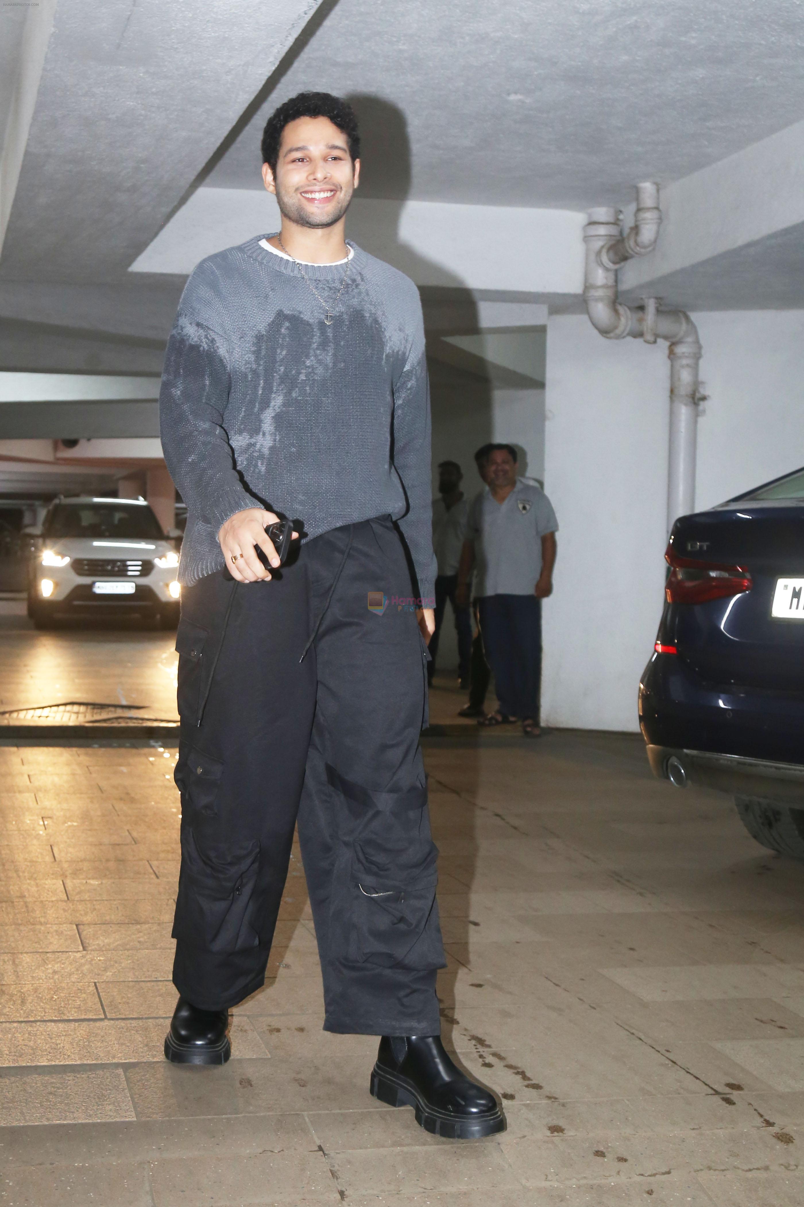 Siddhant Chaturvedi attends Ritesh Sidhwani Party at his Residence in Bandra on 18th August 2023