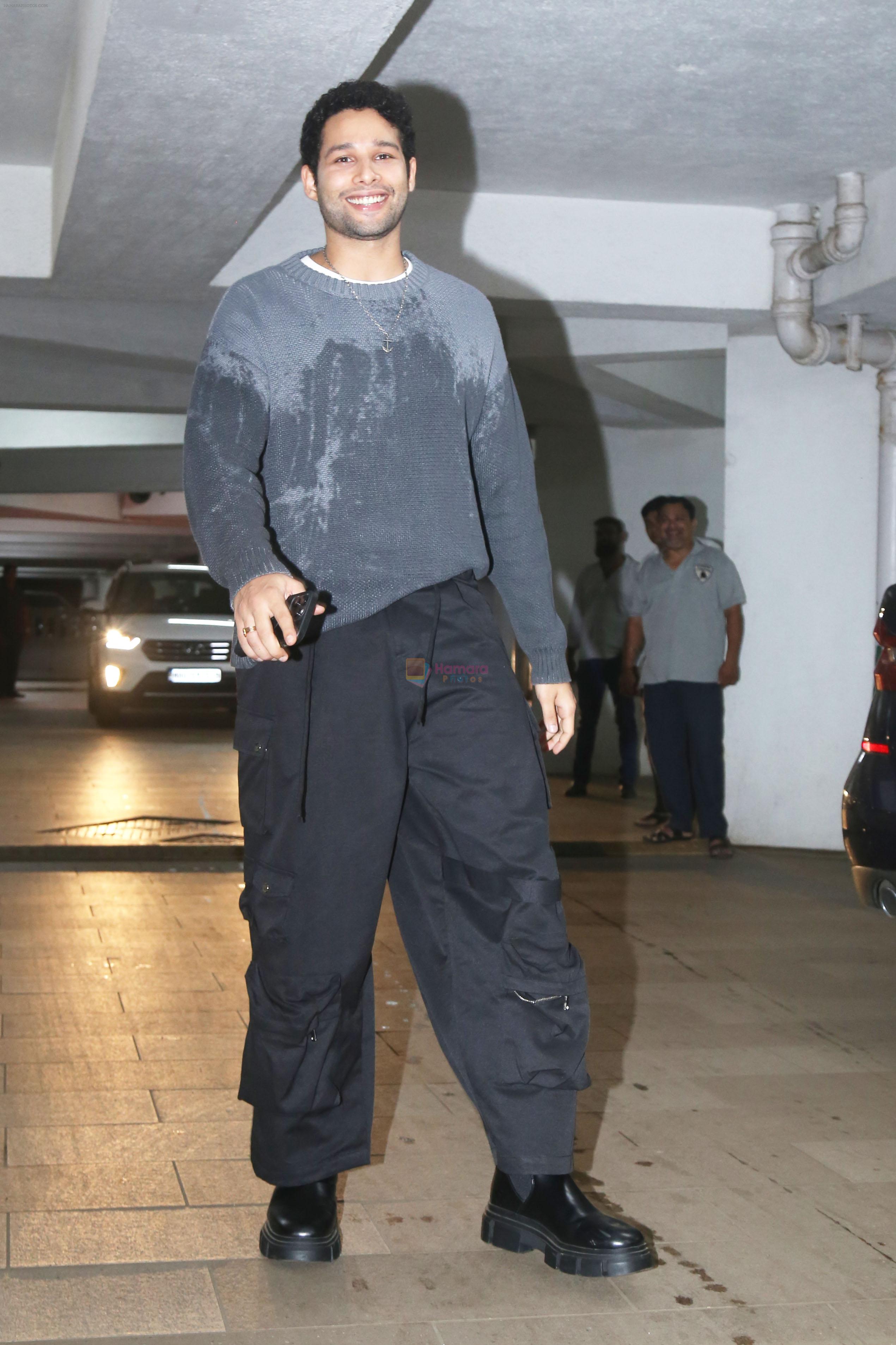 Siddhant Chaturvedi attends Ritesh Sidhwani Party at his Residence in Bandra on 18th August 2023
