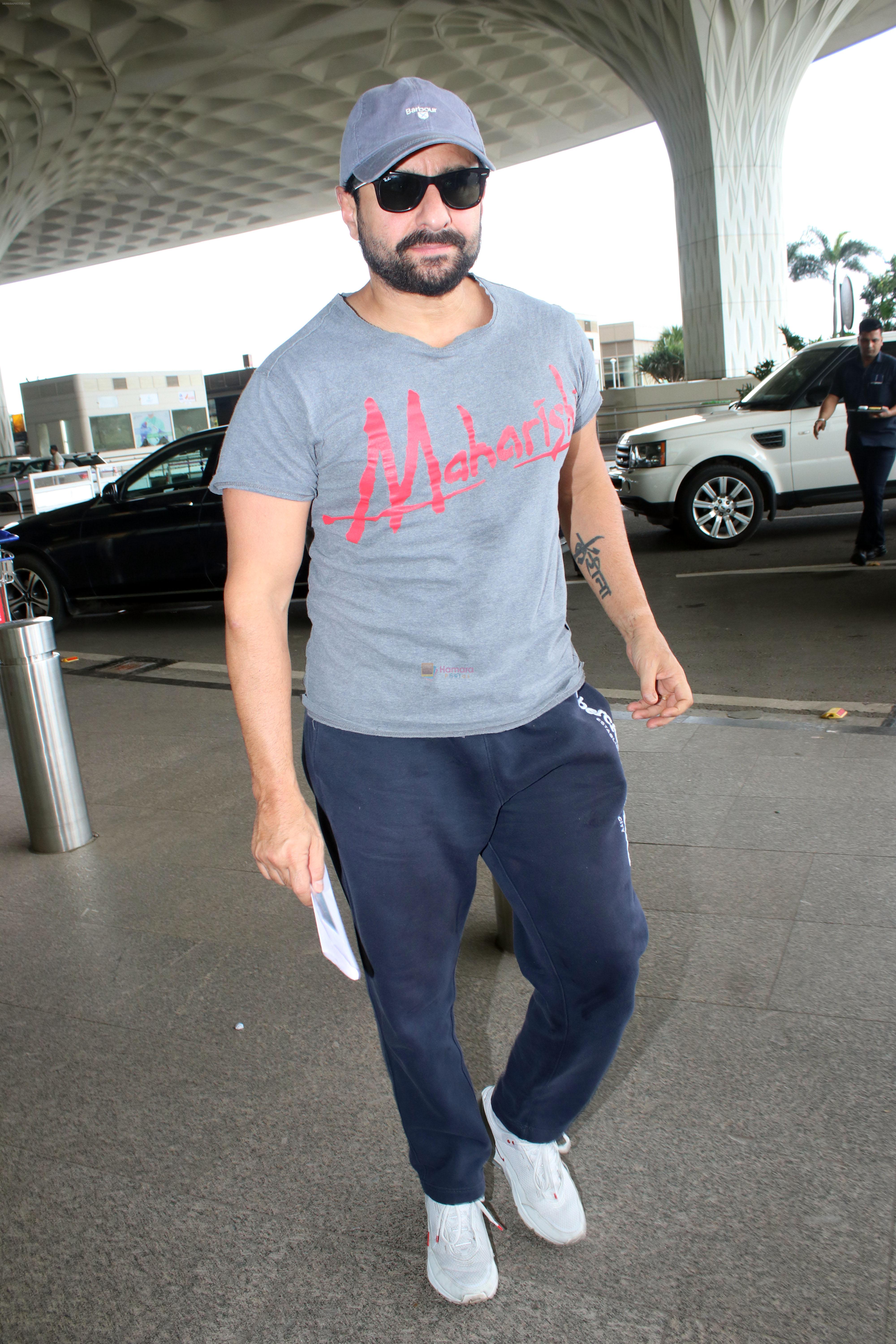 Saif Ali Khan spotted at Airport Departure on 19th August 2023