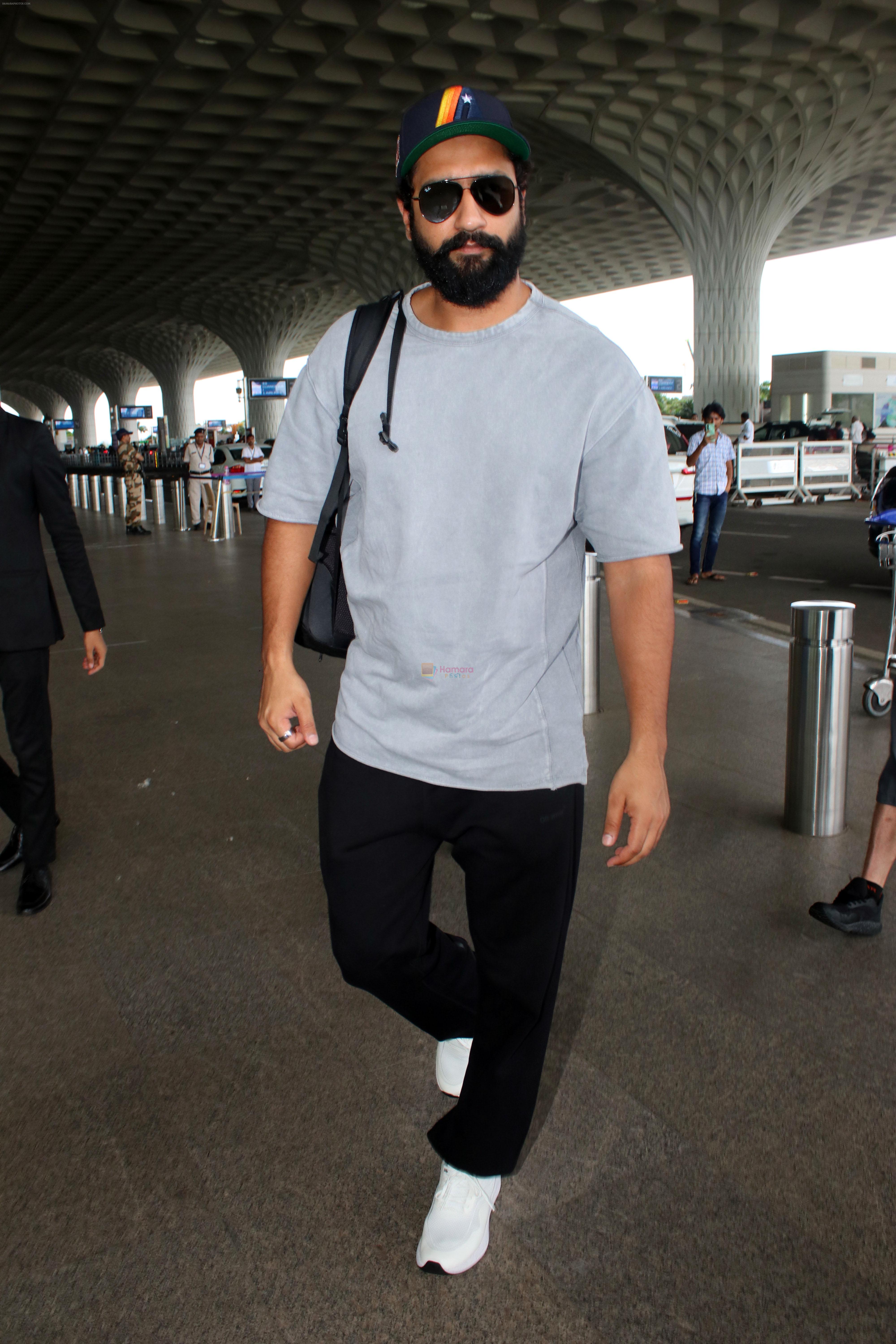 Vicky Kaushal spotted at airport departure on 20th August 2023