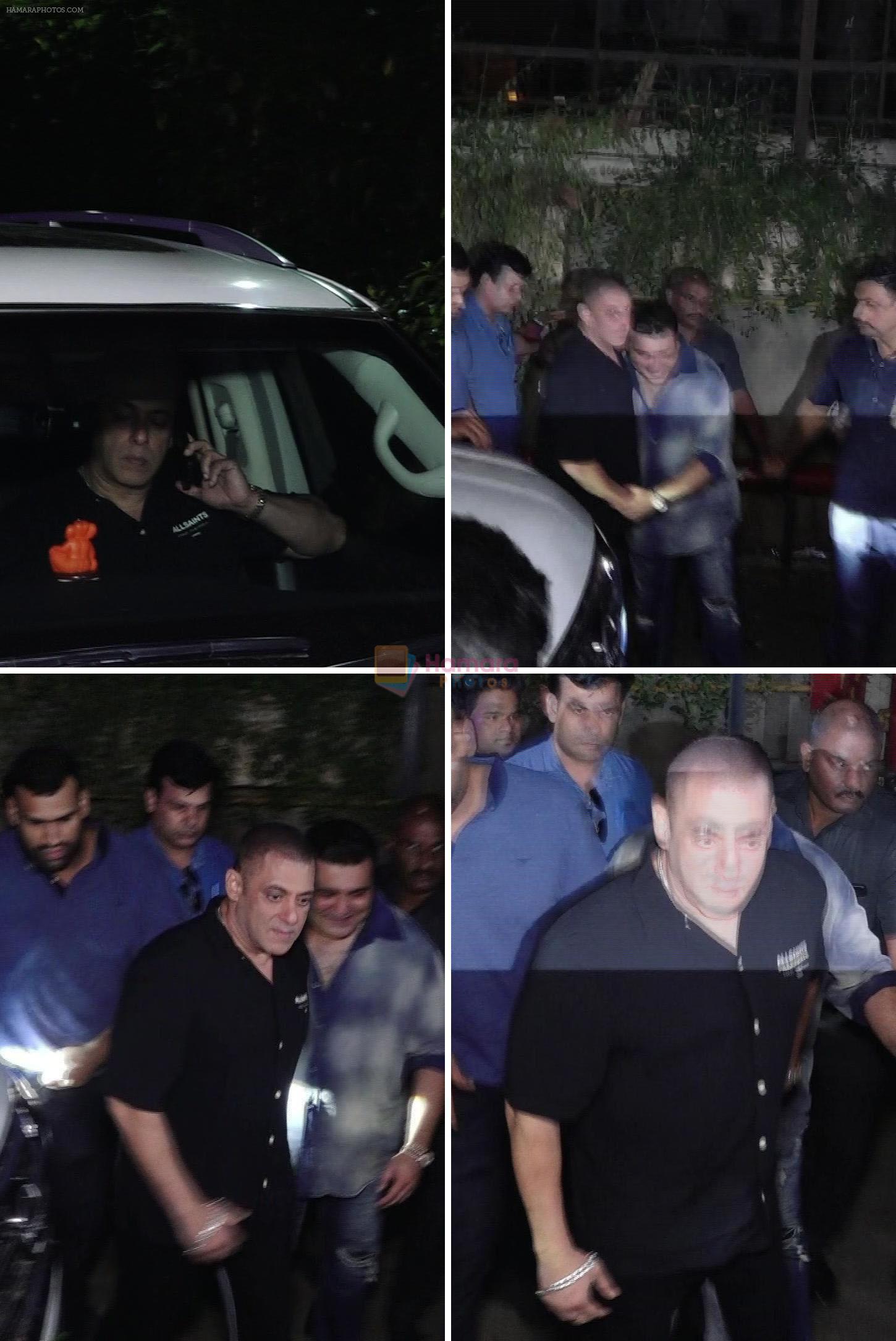 Salman Khan at Worli Bastin for Dinner on 20th August 2023