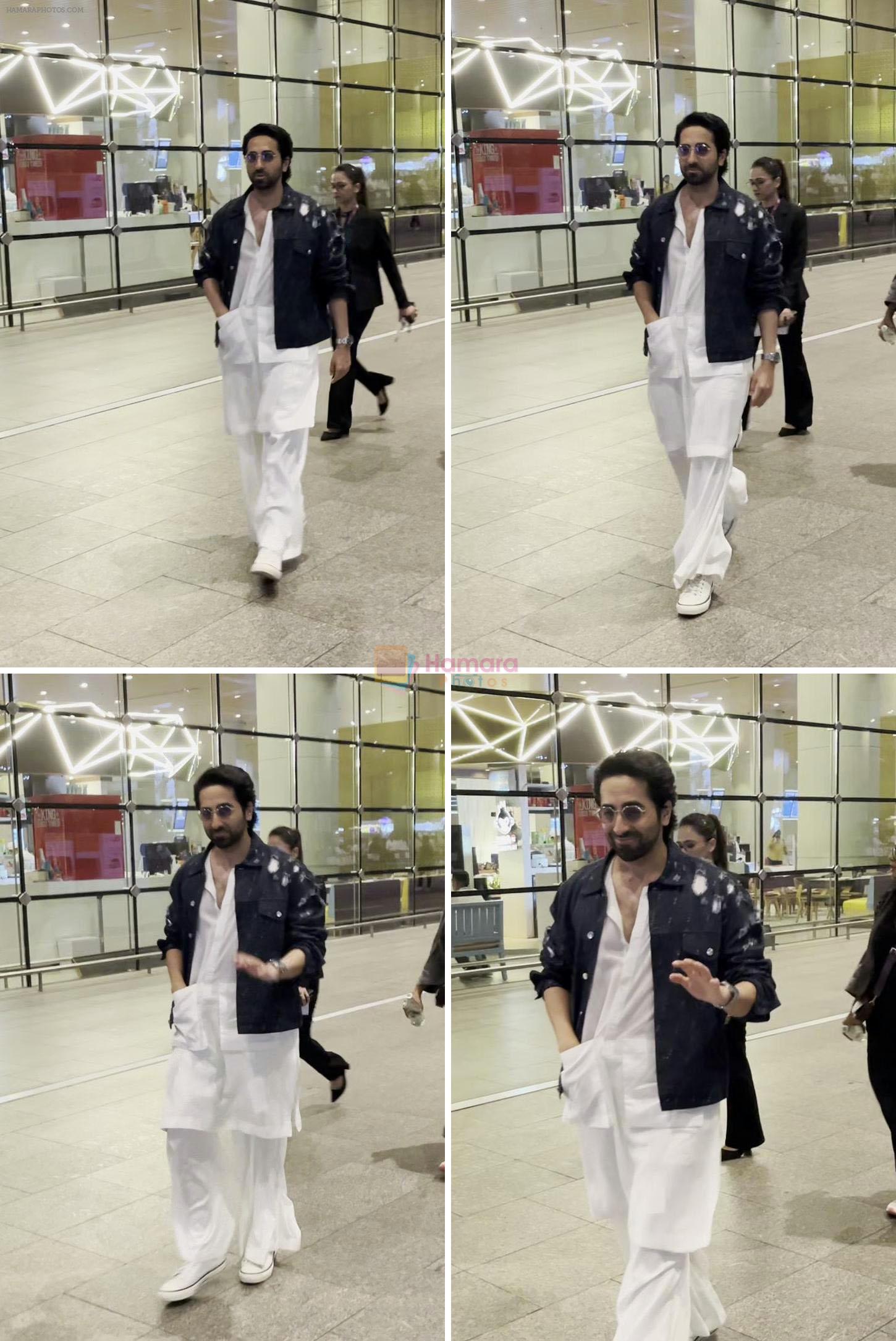 Ayushmann Khurrana Spotted at Airport Arrival on 20th August 2023