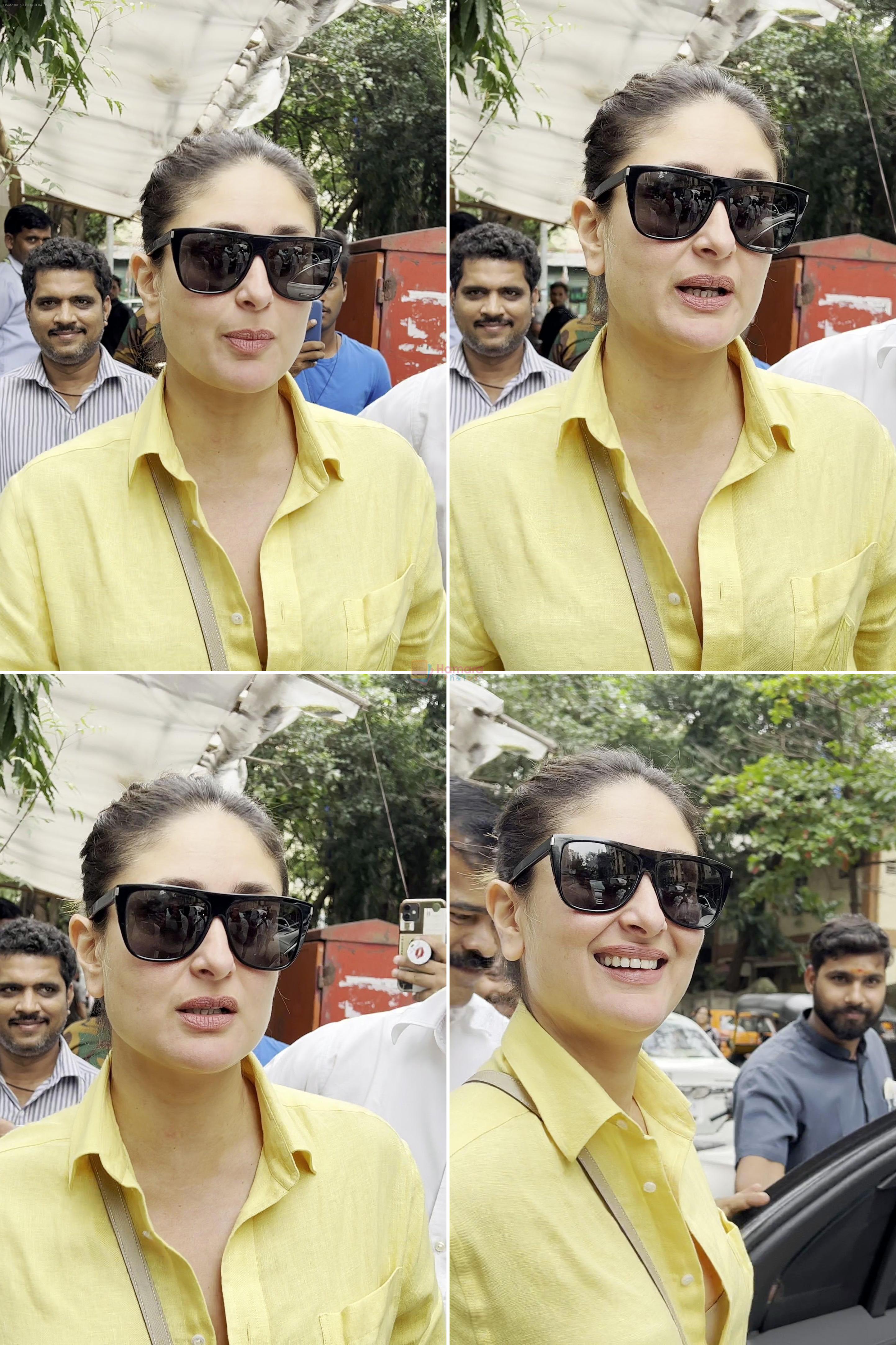 Kareena Kapoor spotted at La Loca Maria Restaurant in Bandra on 20th August 2023