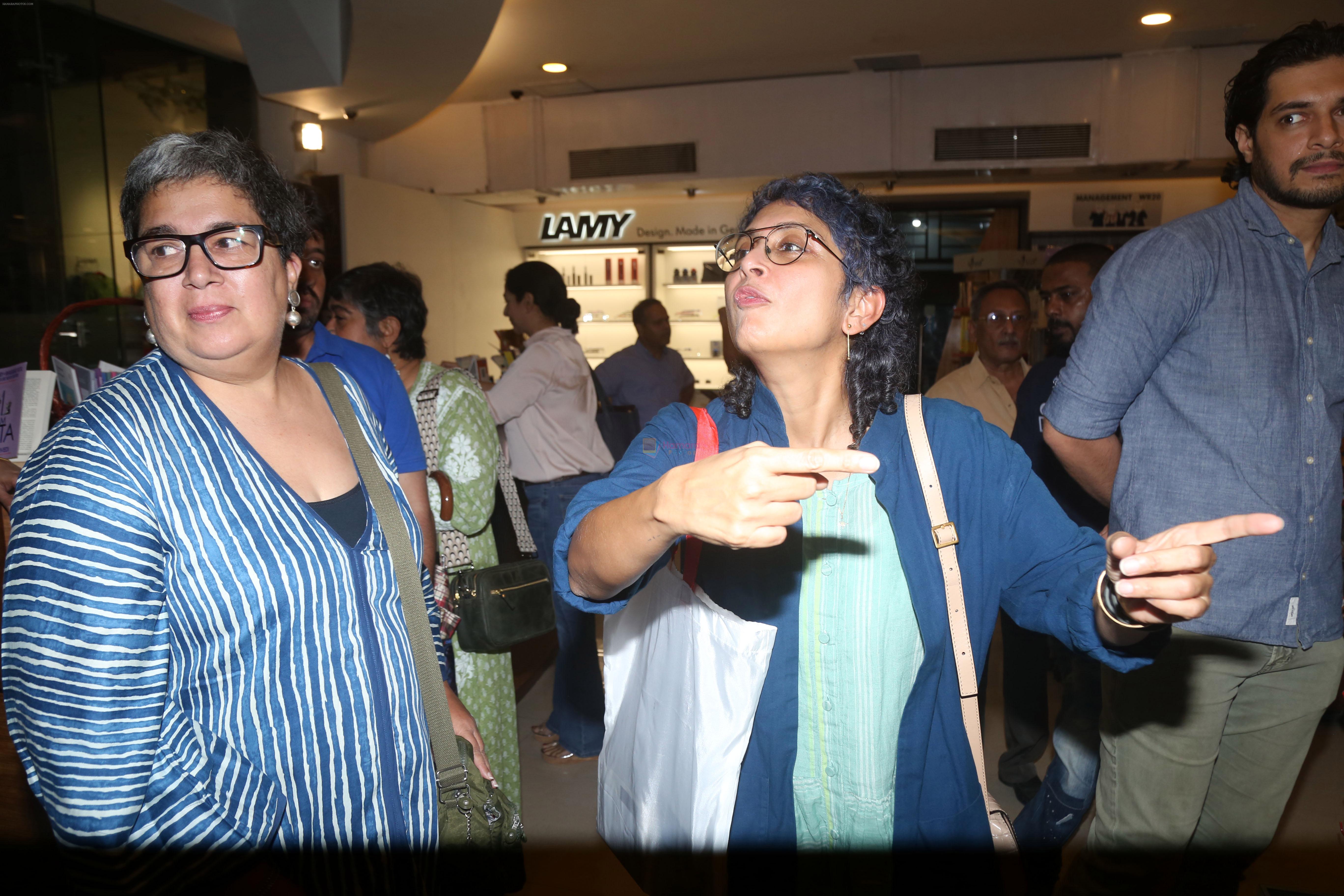 Junaid Khan, Kiran Rao, Reena Dutta at the Book Launch of ONE The Story of the Ultimate Myth by Mansoor Khan on 21st August 2023