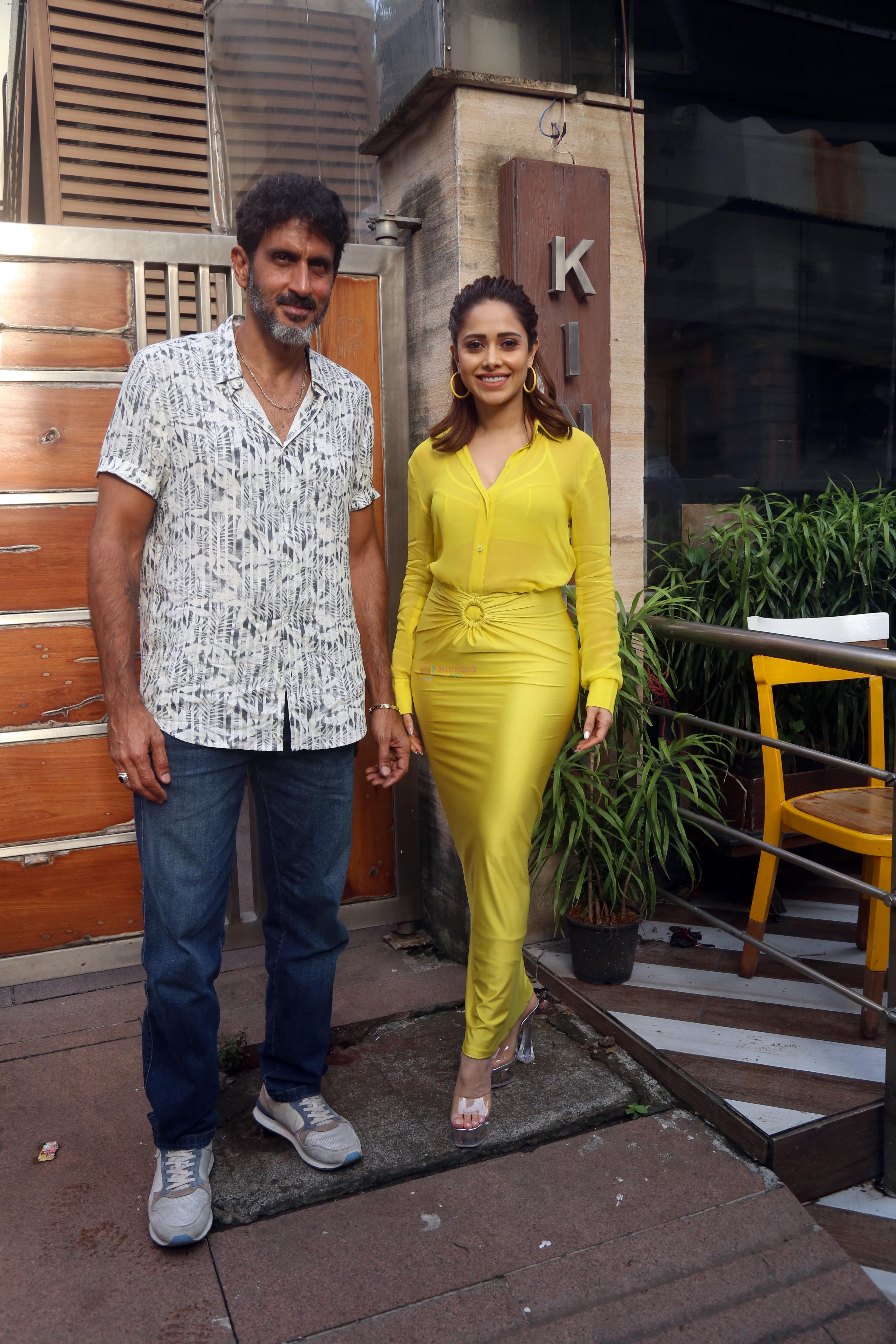 Nushrratt Bharuccha, Tsahi Halevi spotted at Farmers Cafe in Bandra on 21st August 2023