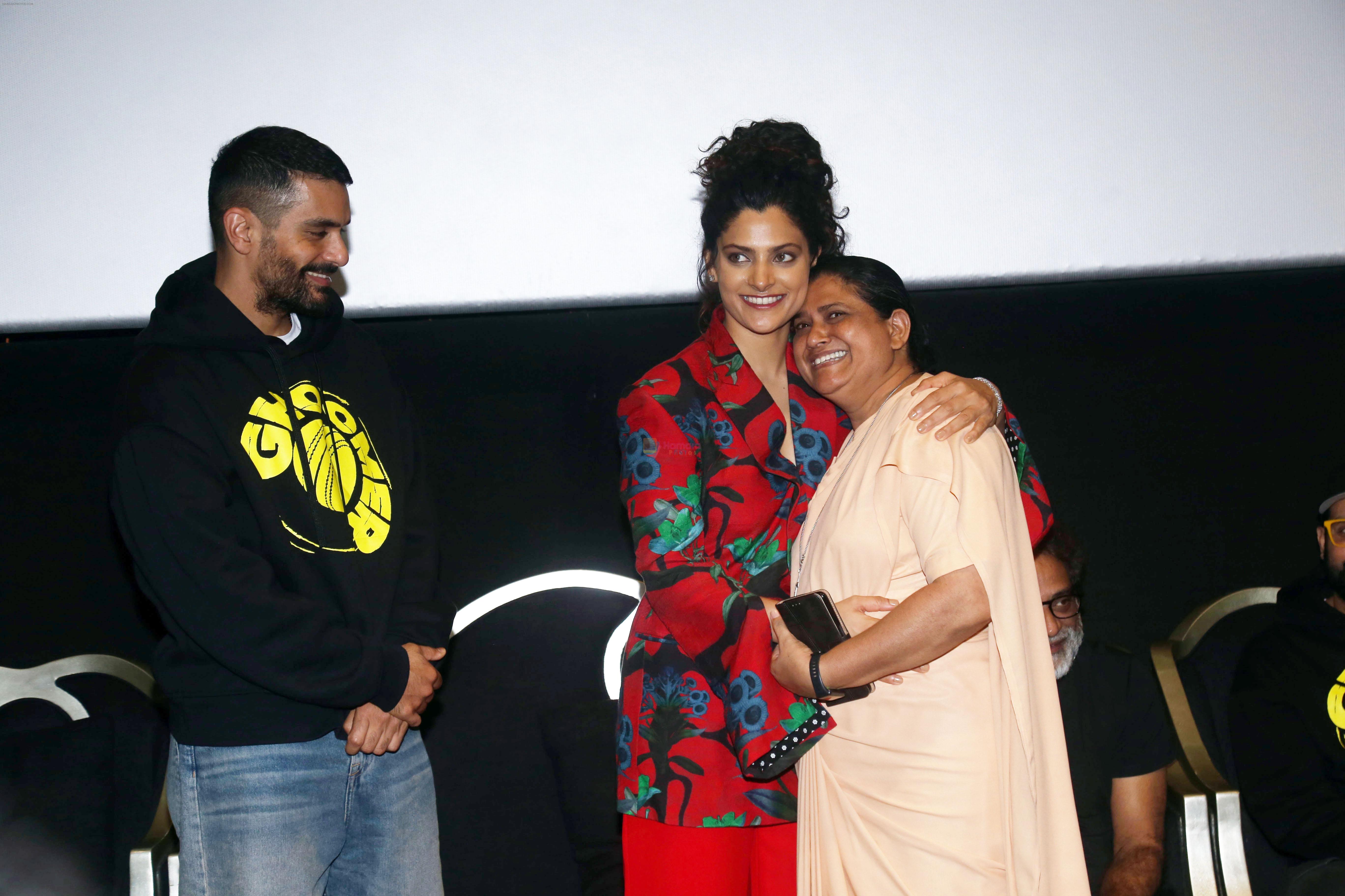 Angad Bedi, Saiyami Kher celebrate Ghoomer release with differently abled kids at PVR Le Reve in Bandra on 21st August 2023