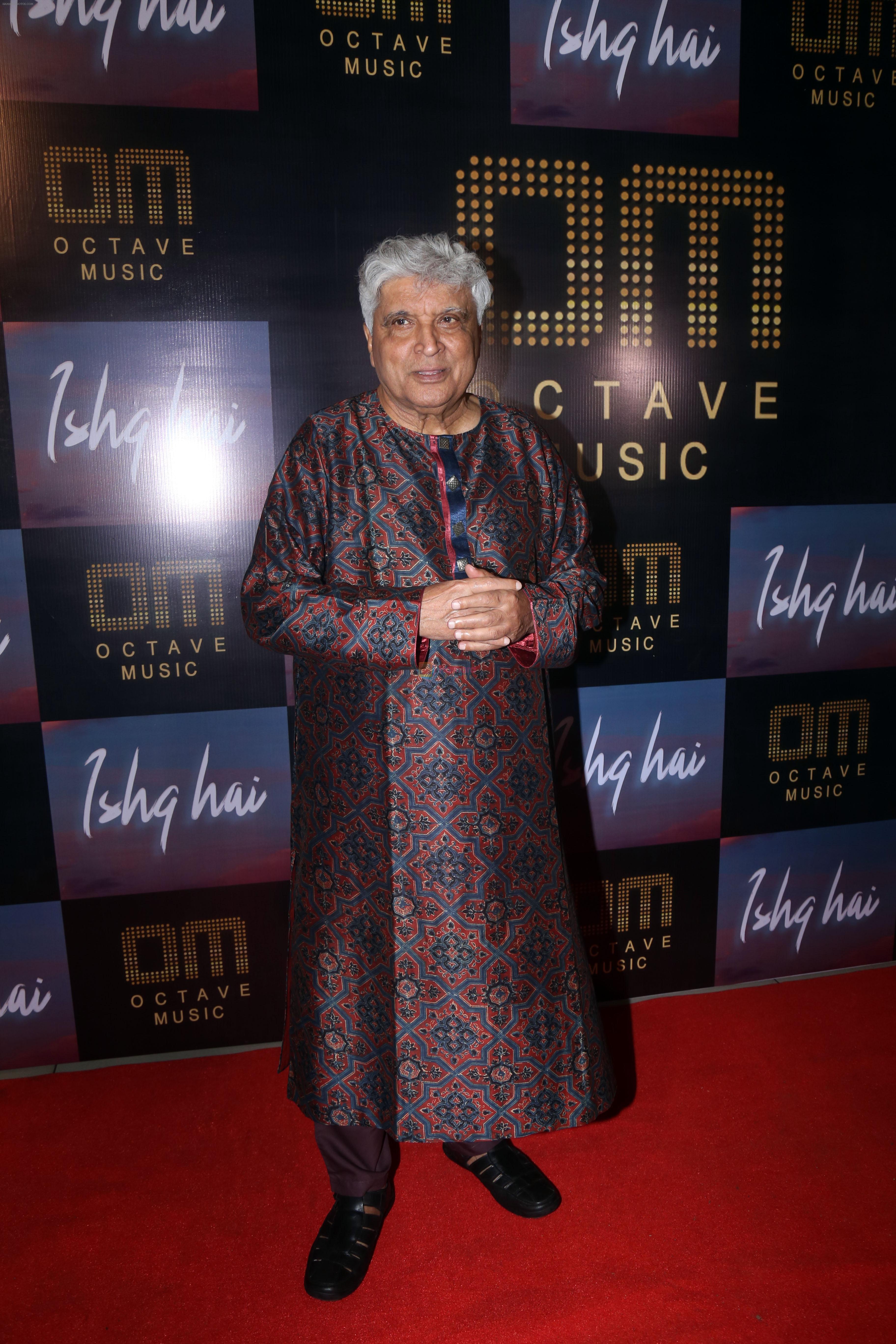 Javed Akhtar at the Launch of Octave Music and Ishq Hai Song on 22nd August 2023