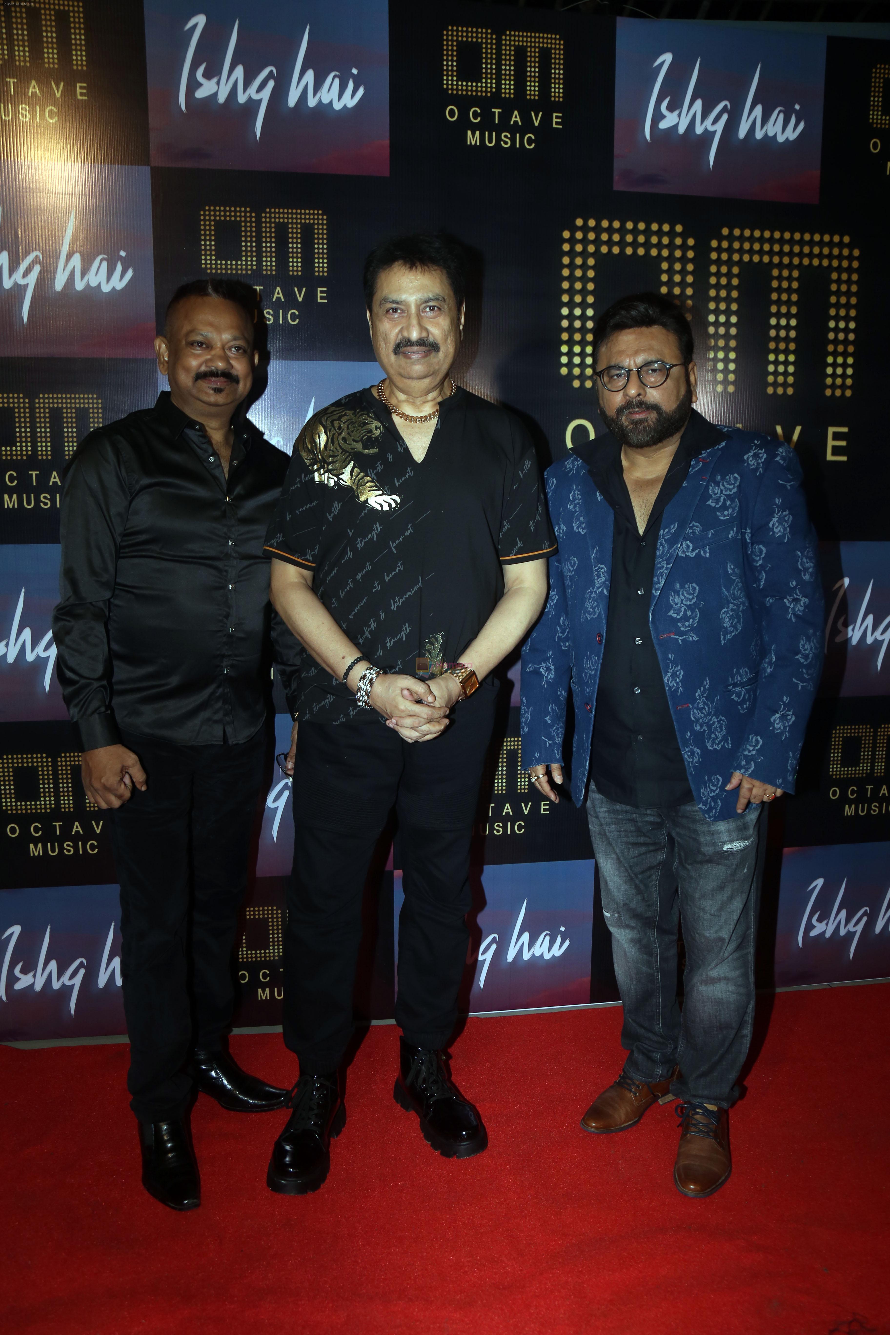 Kumar Sanu, Neeraj Mishra at the Launch of Octave Music and Ishq Hai Song on 22nd August 2023