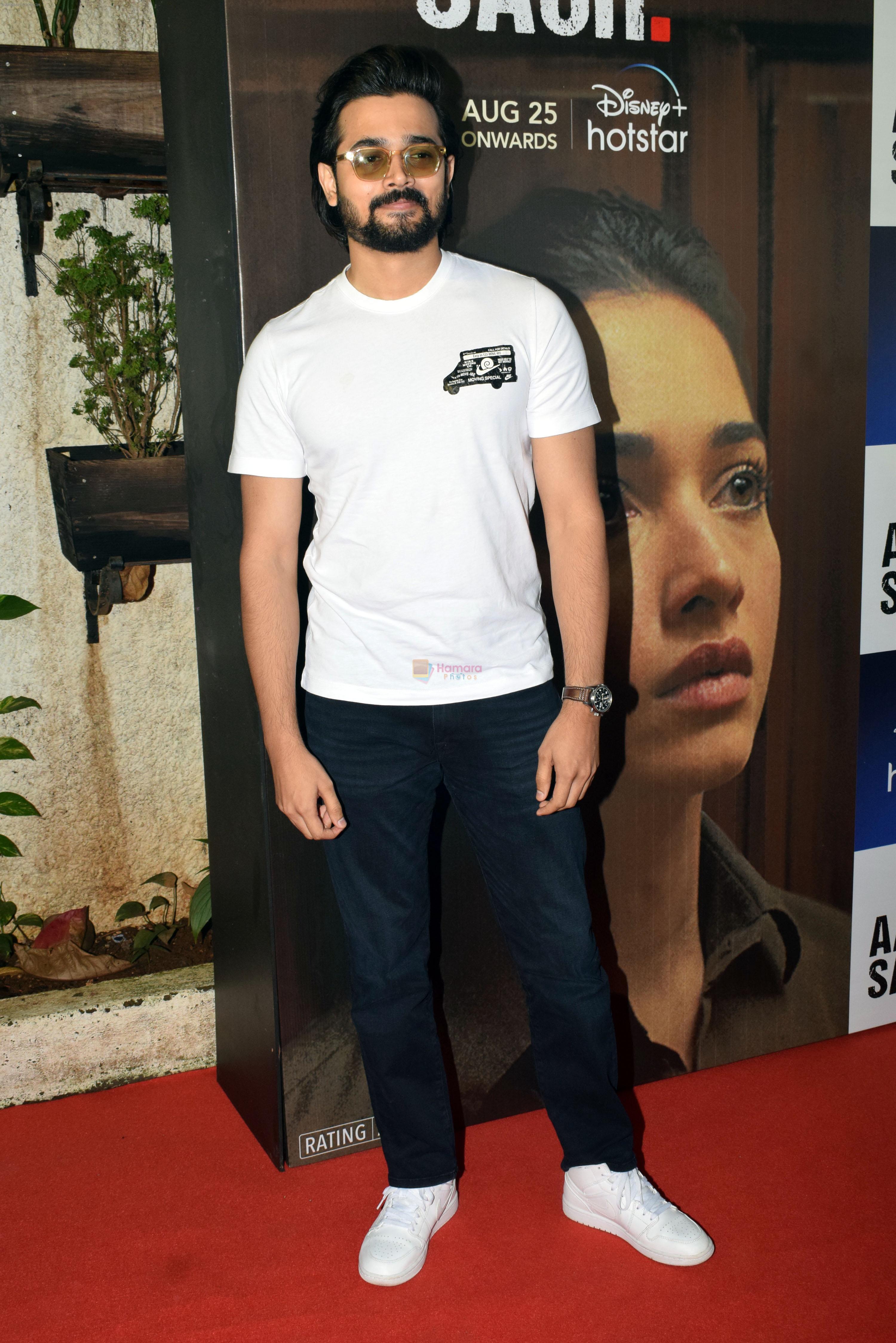 Bhuvan Bam at the premiere of Aakhri Sach series